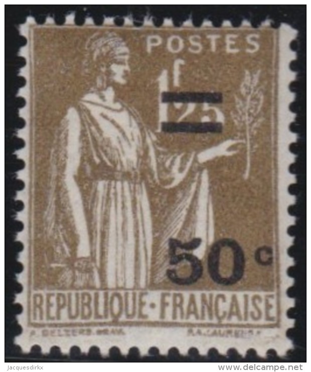 France    .     Yvert   .   298      .        *       .       Neuf Avec Charniere   .     /    .   Mint-hinged - Unused Stamps