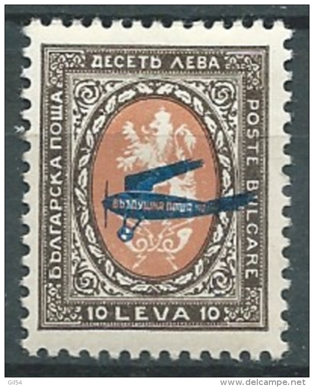 Bulgarie - Aérien    - Yvert N° 4 *- Abc 19526 - Corréo Aéreo