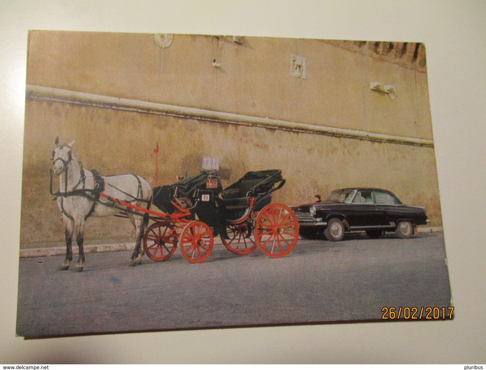 ITALY ROMA , TAXI PER I TURISTI  , POSTCARD  ,  0 - Transportes