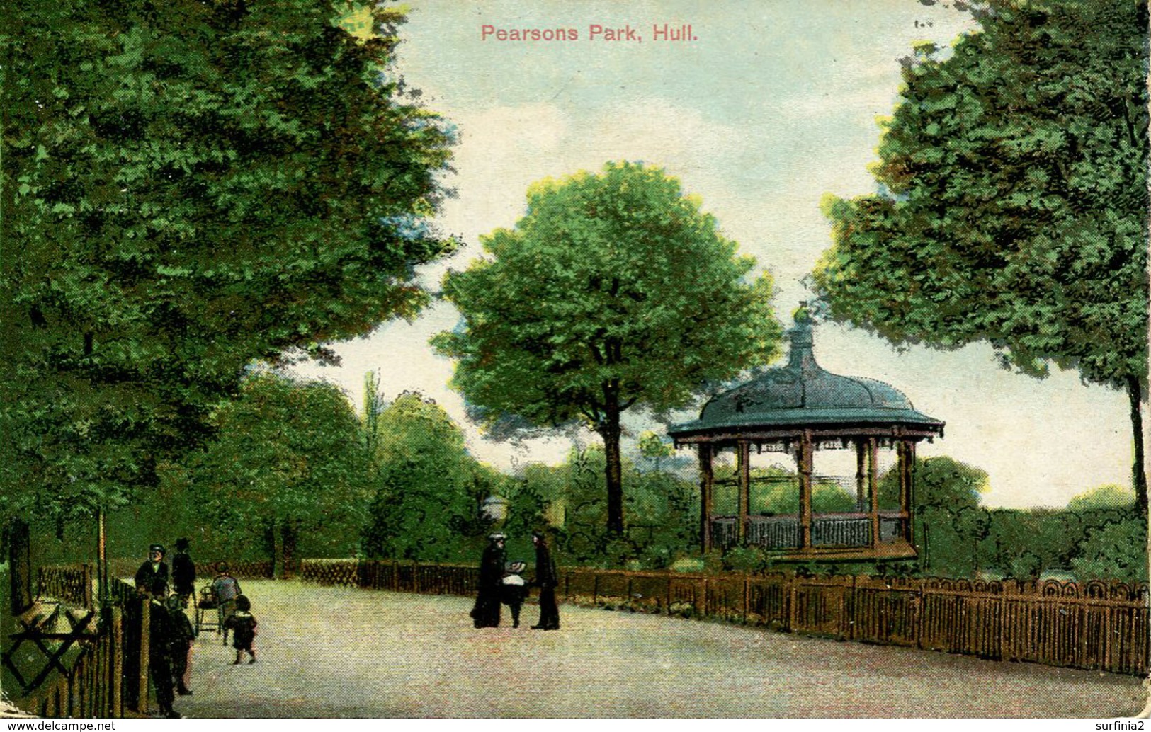 EAST YORKS - HULL - PEARSONS PARK 1905  Ye350 - Hull