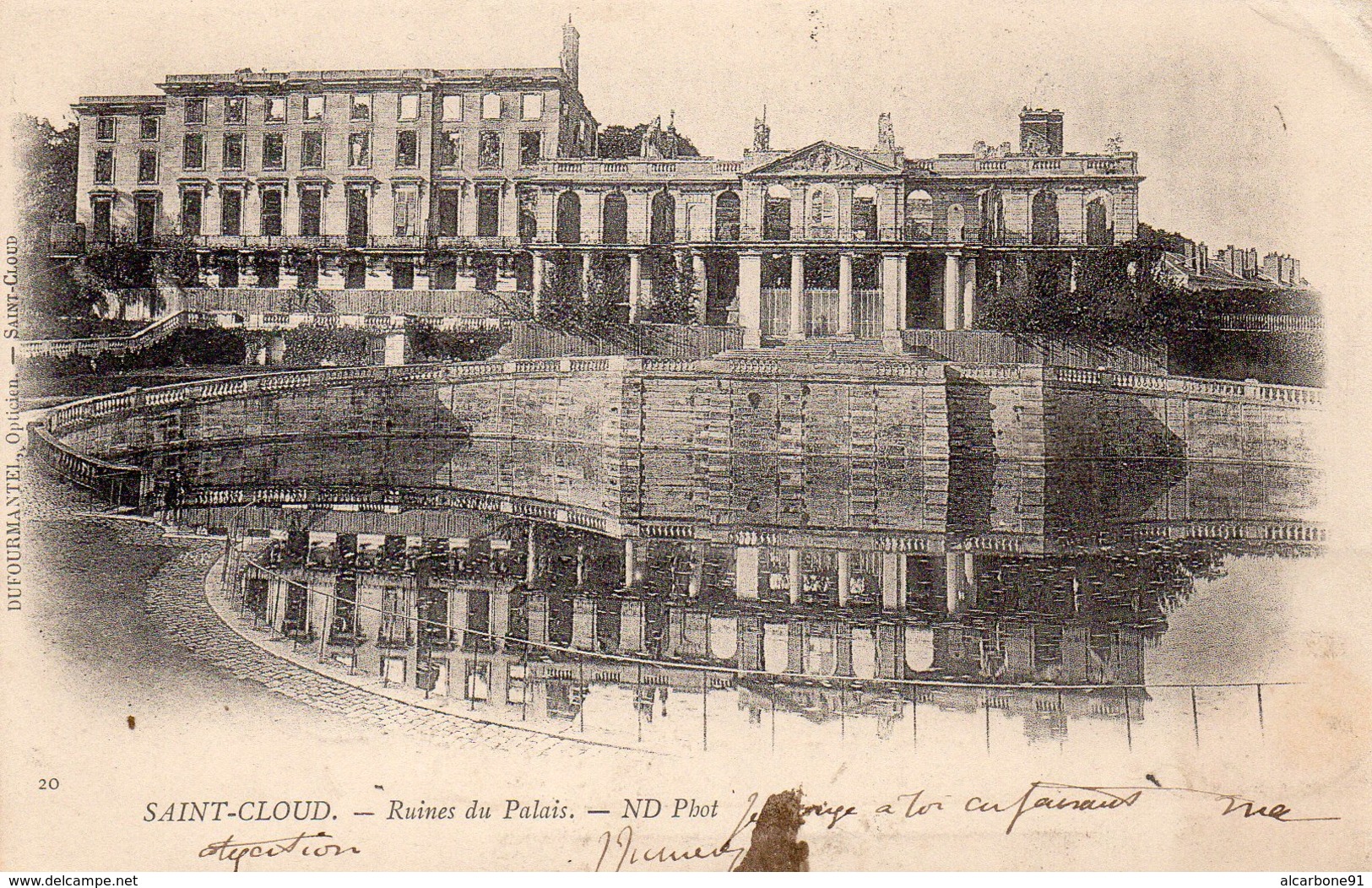 SAINT CLOUD - Ruines Du Palais - Saint Cloud