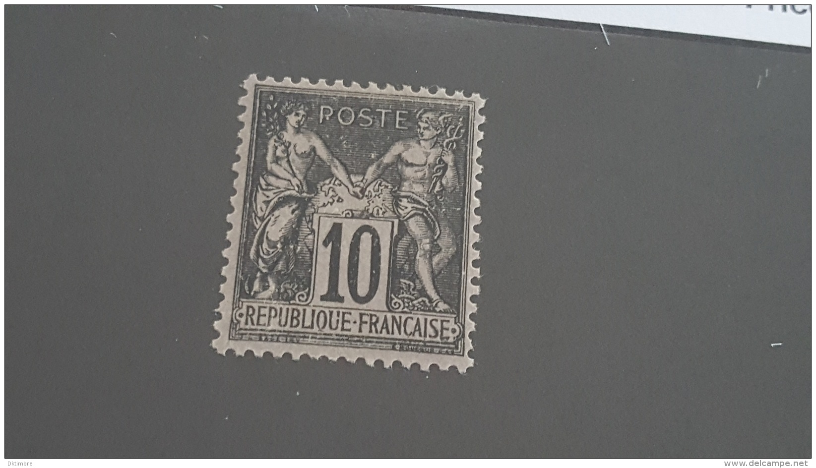 LOT 344651 TIMBRE DE FRANCE NEUF* N°103 VALEUR 45 EUROS - 1898-1900 Sage (Type III)