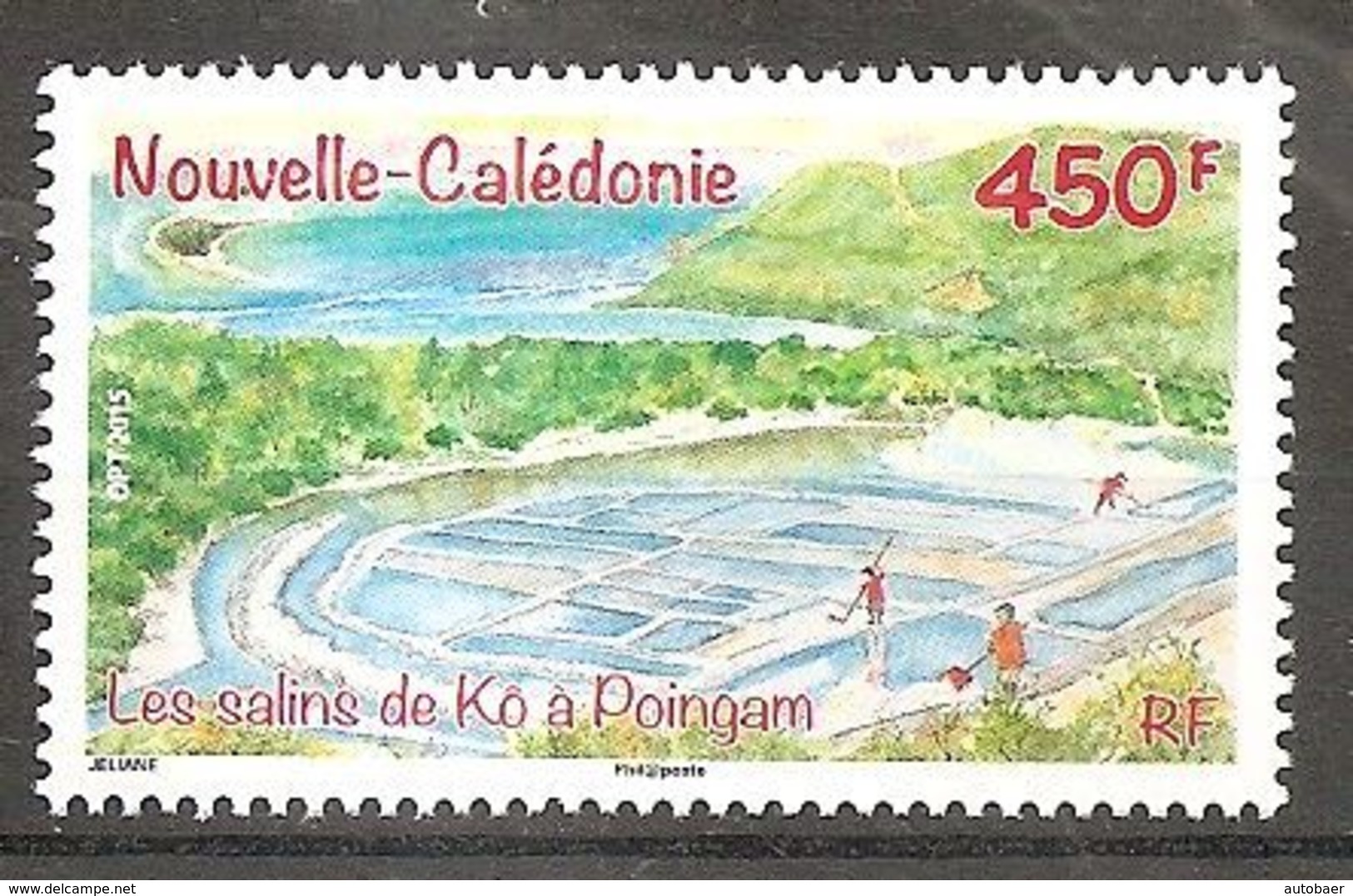 Neukaledonien Nouvelle Caledonie 2015 Le Salins De Ko A Poingam Michel No. 1666 MNH Postfr. Neuf - Unused Stamps