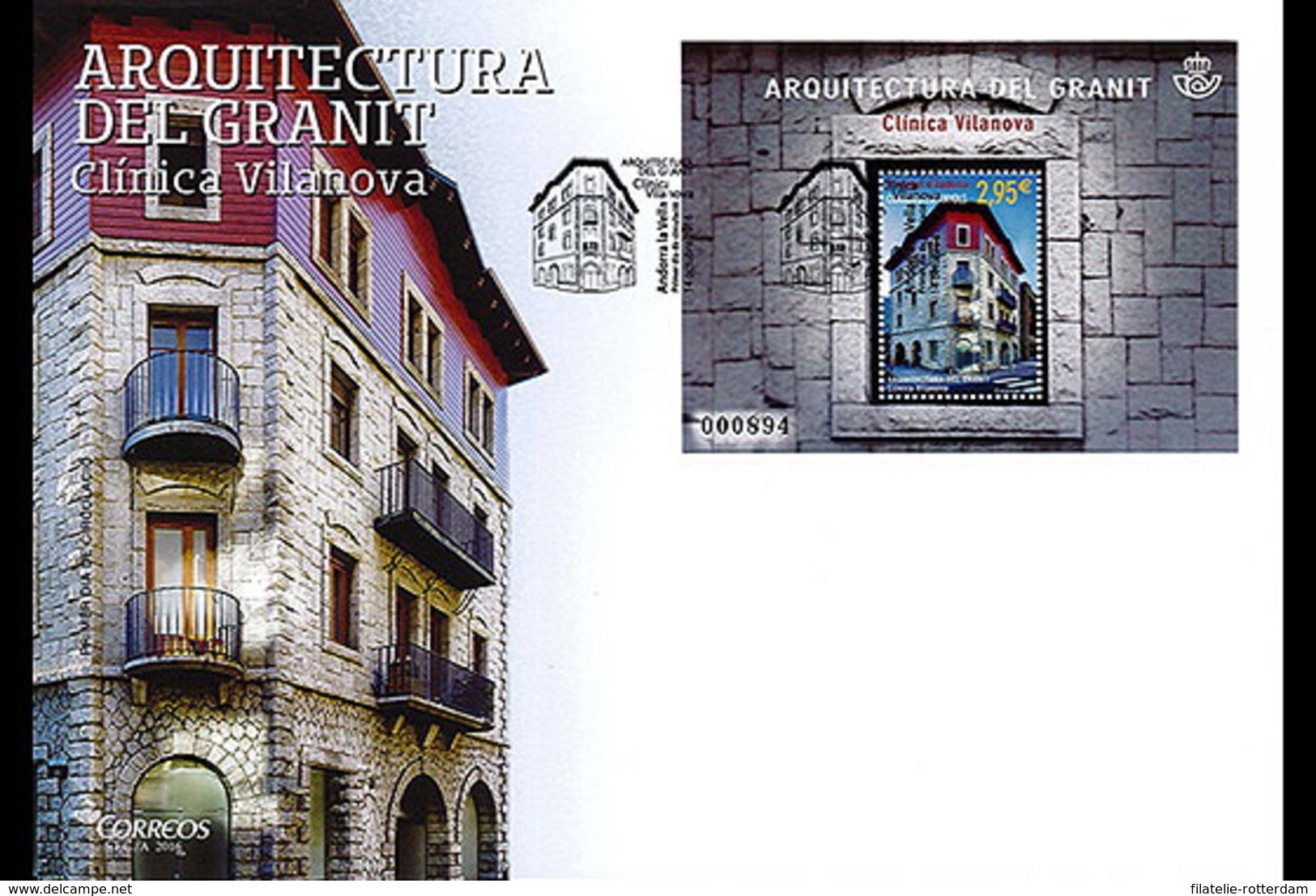 Andorra / Andorre - Postfris / MNH - FDC Sheet Architectuur 2016 - Nuovi