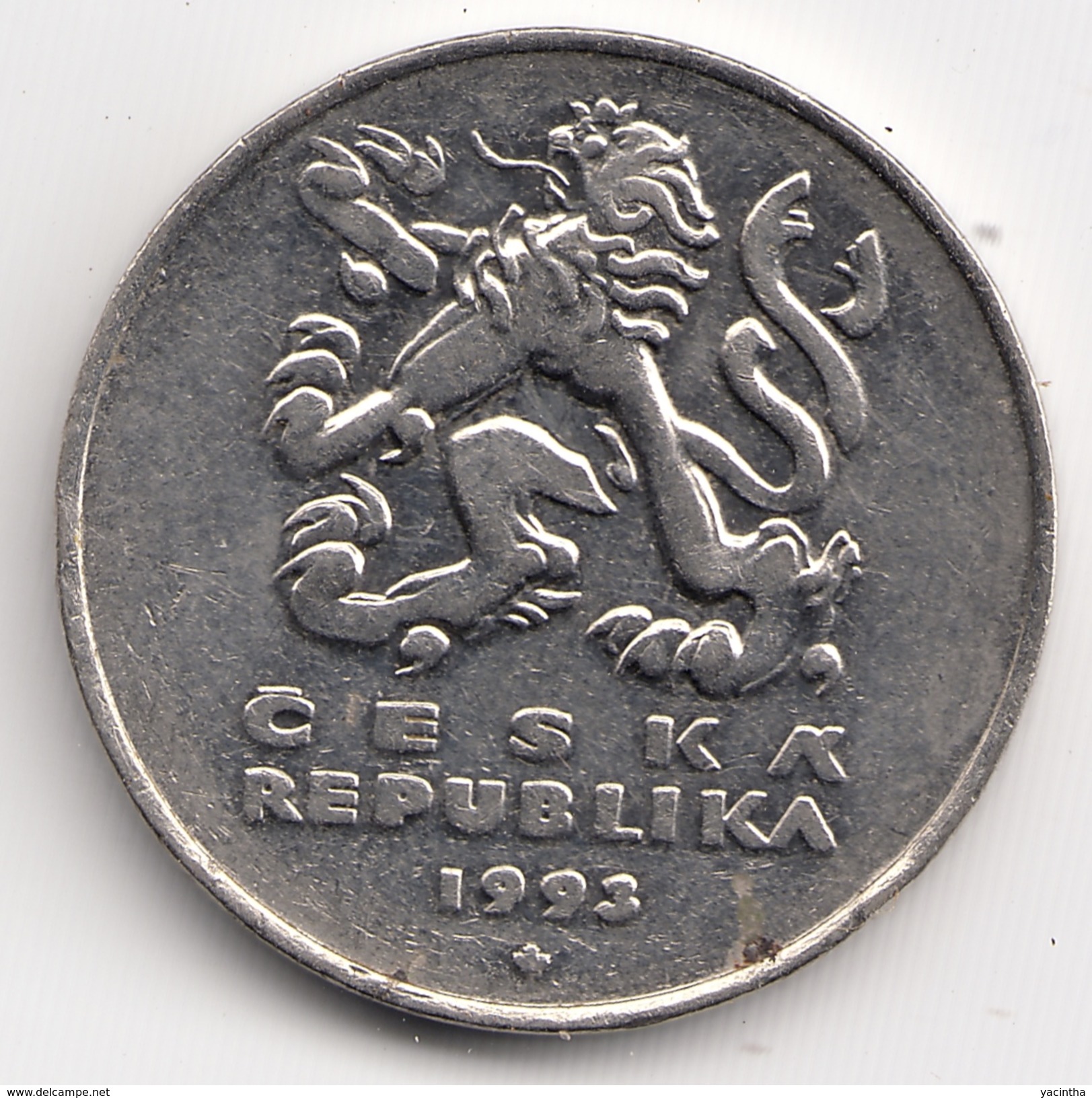 @Y@   Tsjechië  5 Koruna  1993     (4682) - Tchéquie