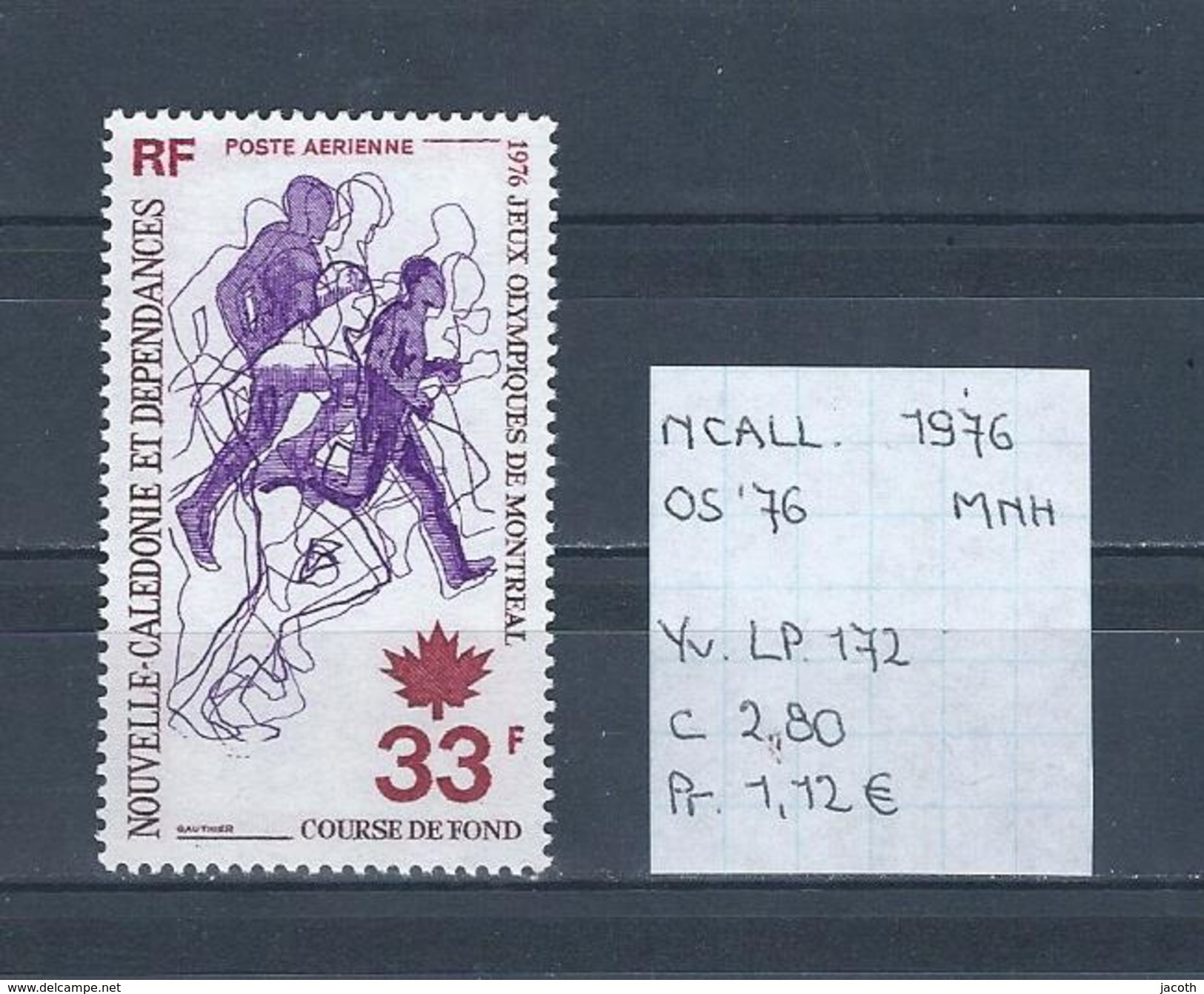 Nieuw-Calledonië 1976 - Yv. LP.172 Postfris/neuf/MNH - Ete 1976: Montréal