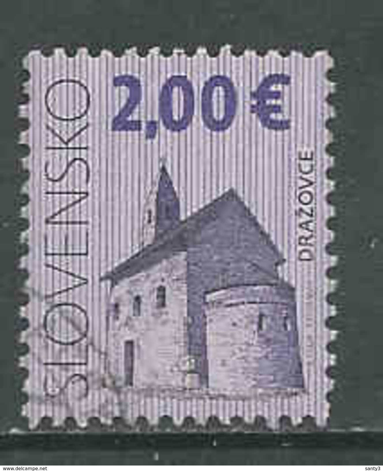 Slowakije, Mi 604  Jaar 2009, Hoge Waarde, Gestempeld Zie Scan - Used Stamps