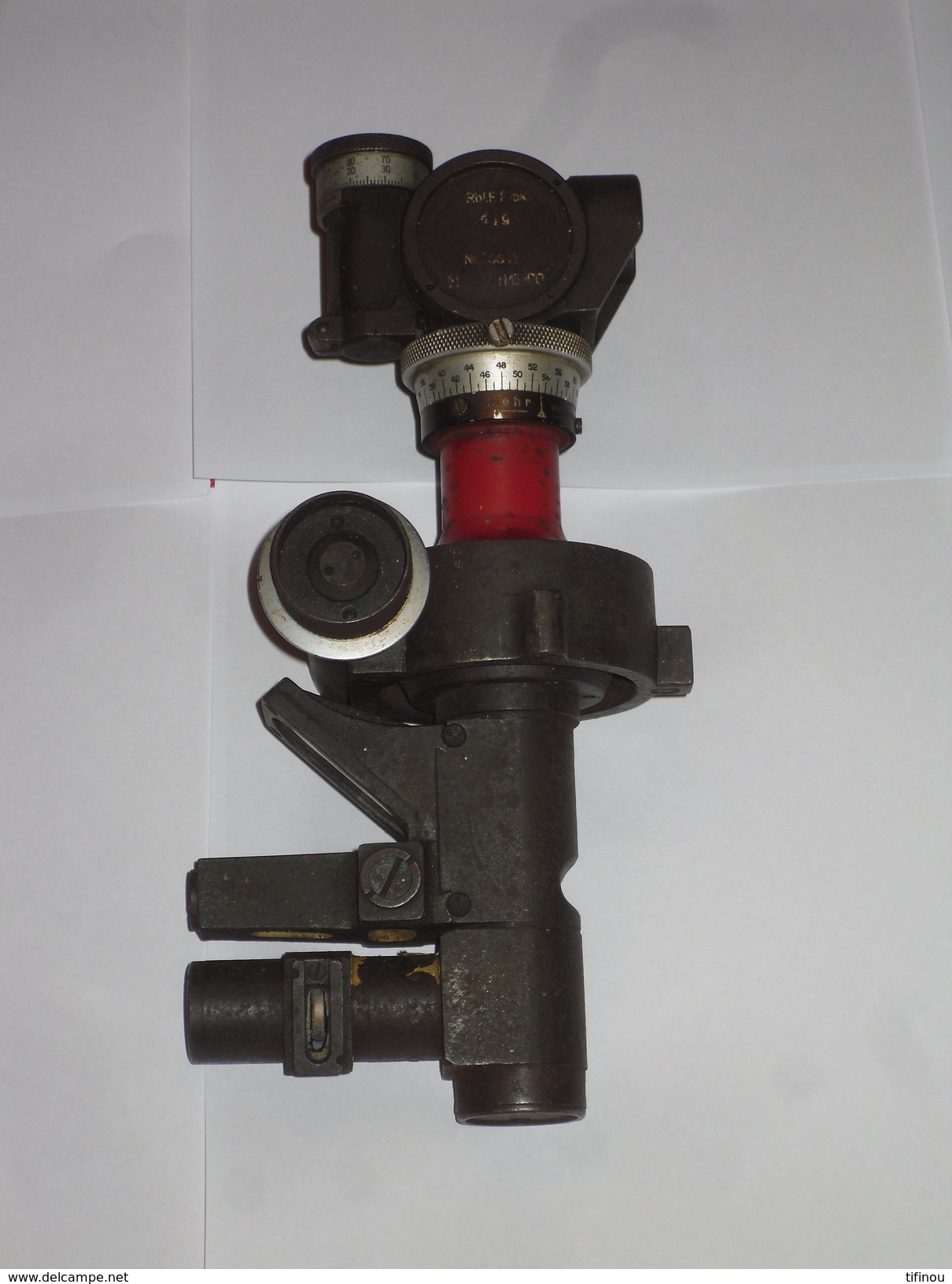 OPTIQUE DE VISÉE ALLEMAND M 36  POUR DCA-FLAK-OBUSIER -WW2 - Optique