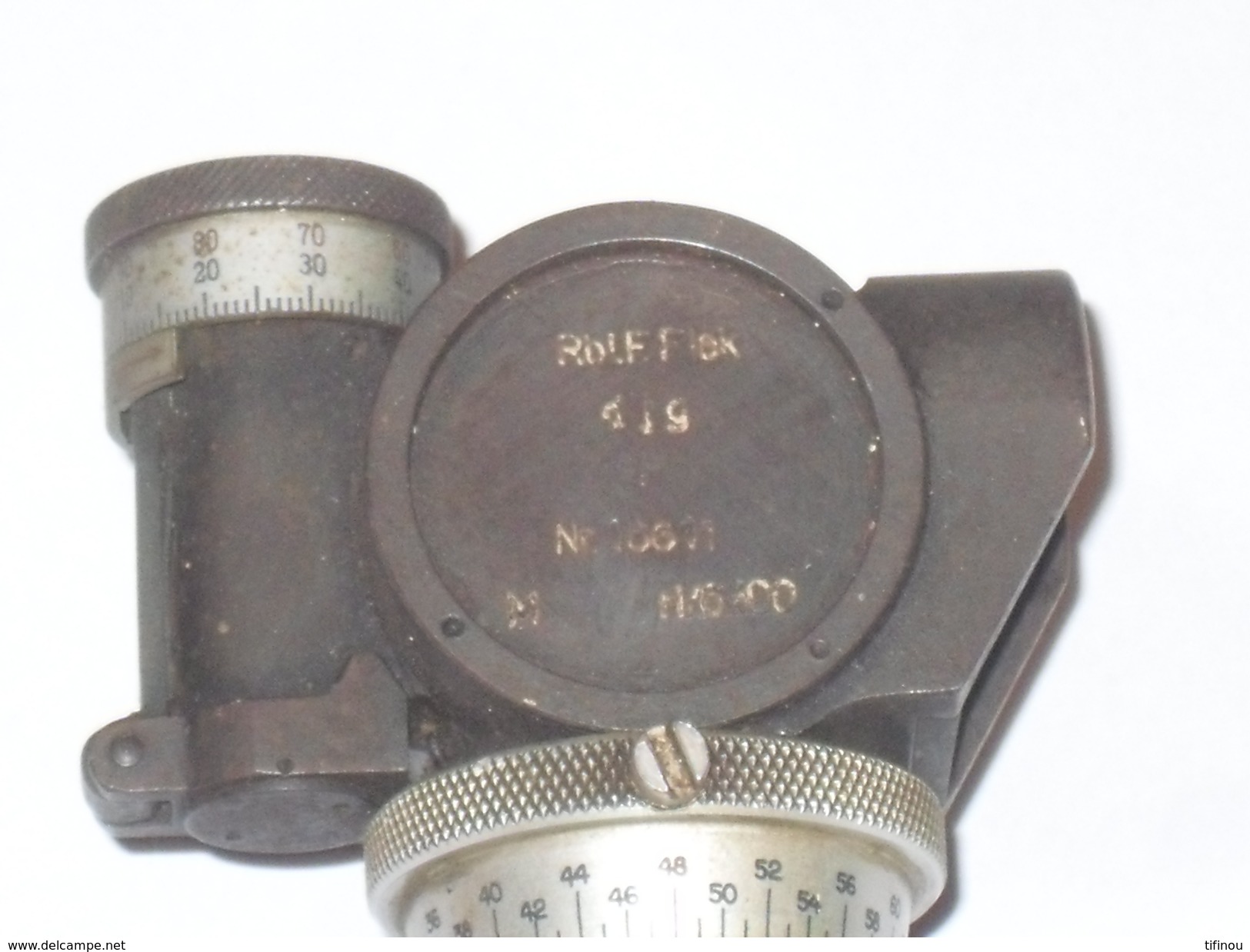 OPTIQUE DE VISÉE ALLEMAND M 36  POUR DCA-FLAK-OBUSIER -WW2 - Optique