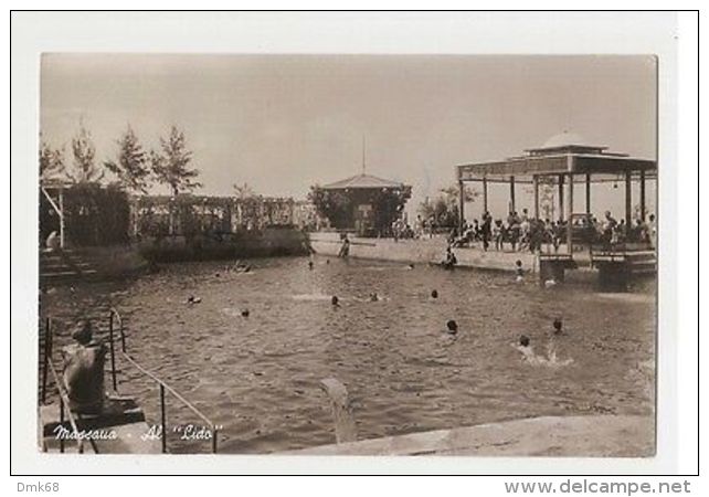 AFRICA - ERITREA - MASSAWA - AL LIDO - SWIMMING POOL - 1930s ( 1105 ) - Non Classés