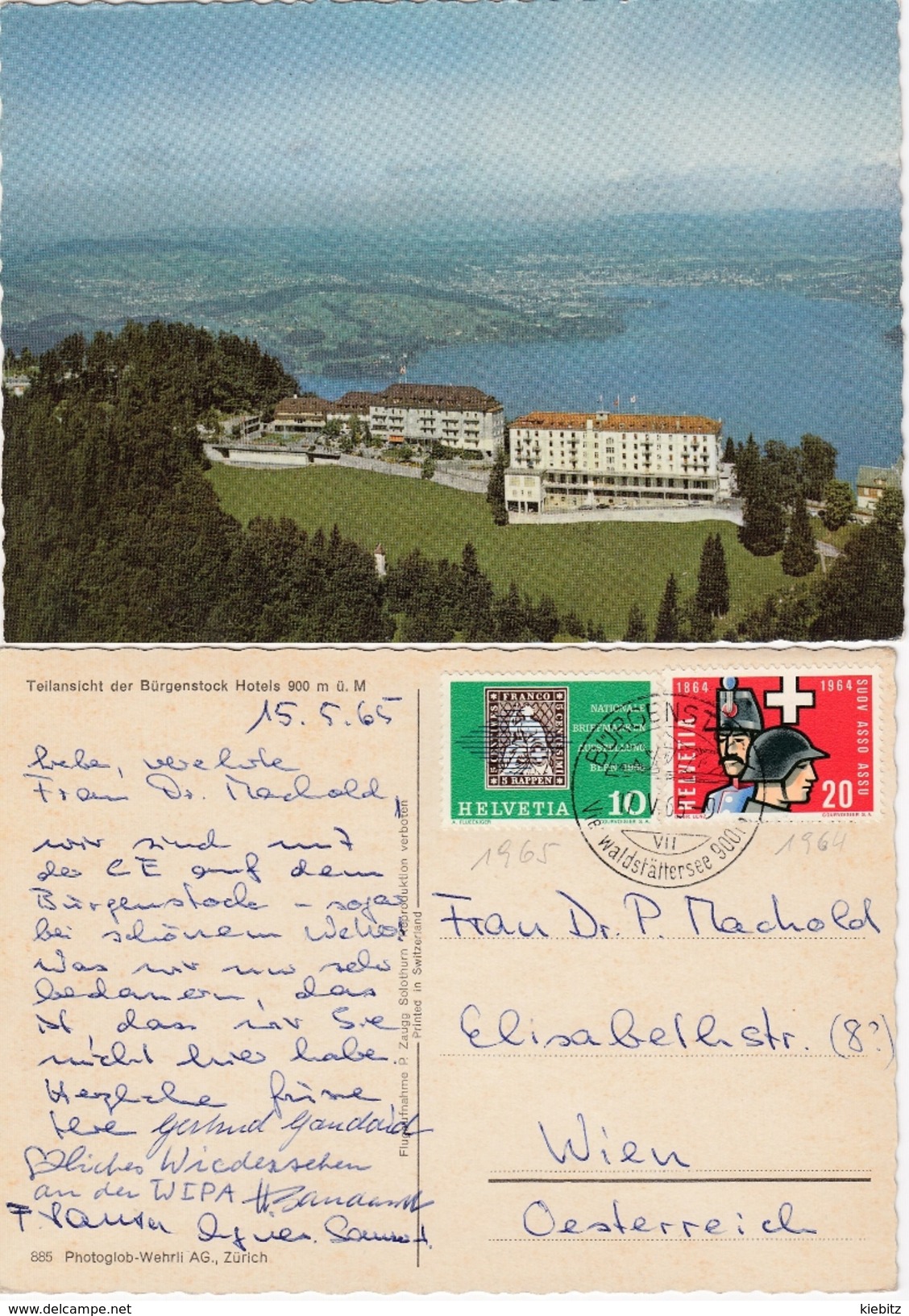 CH - Nidwalden - Bürgenstockhotel Gelaufen 1965 - Sonstige & Ohne Zuordnung