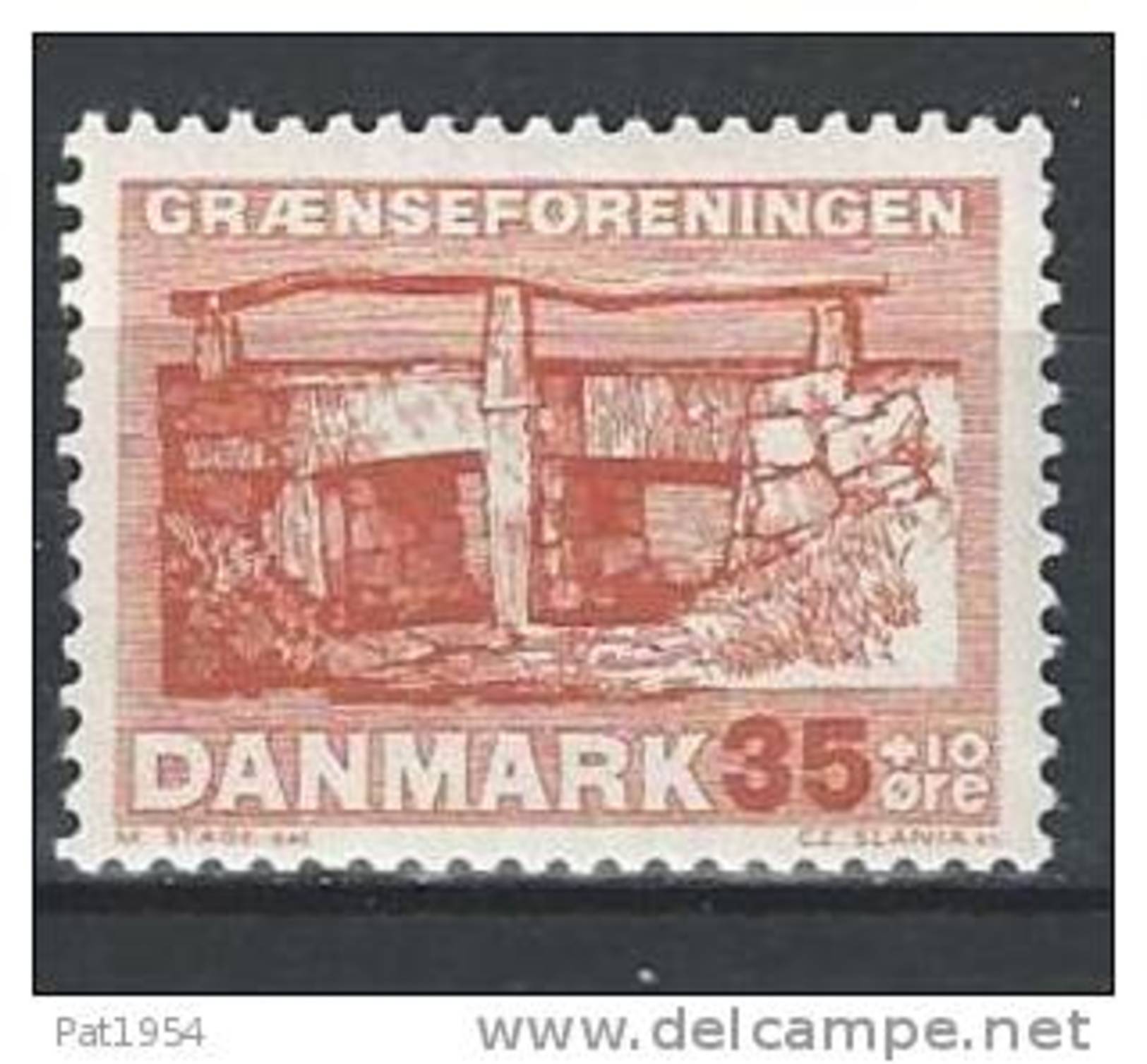 Danemark 1964 Timbre Neuf**  N°431 Surtaxe Pour La Culture Pont-frontière - Ungebraucht