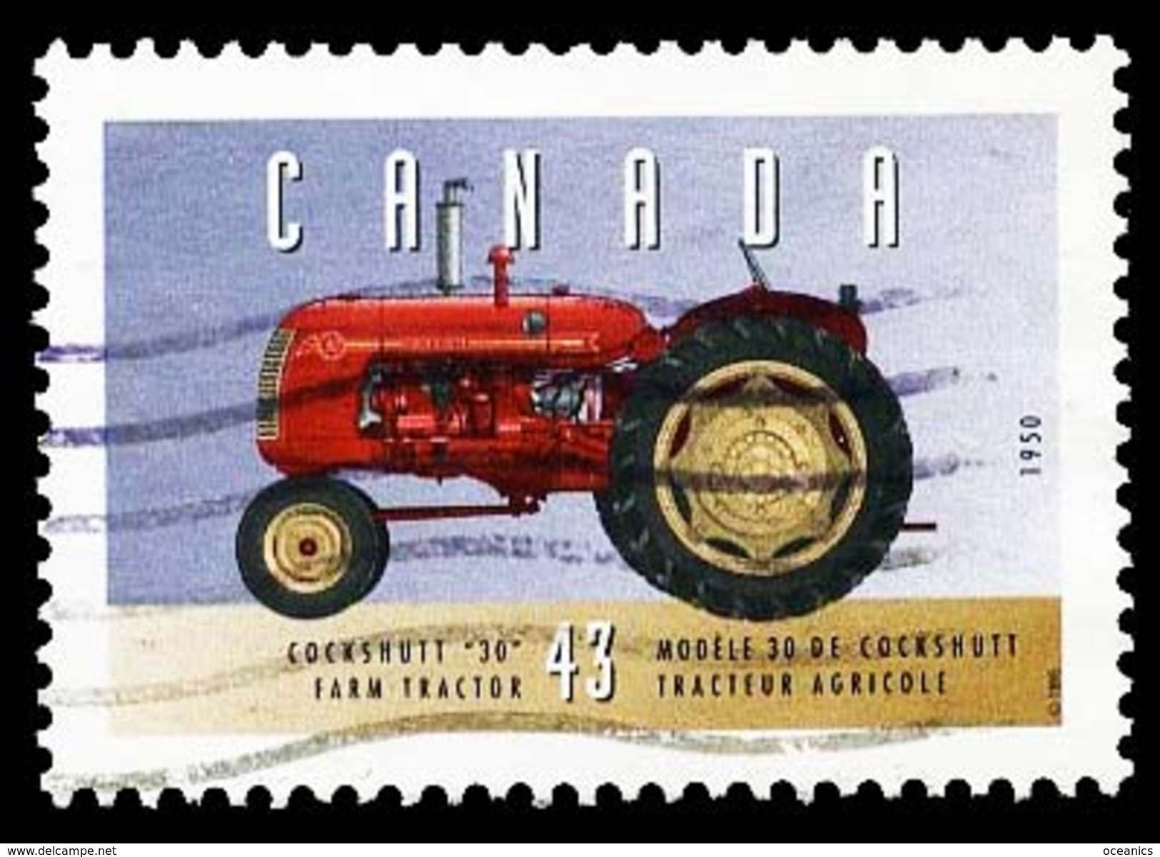 Canada (Scott No.1552a - Véhicule Historique / Historic Véhicule) (o) - Used Stamps