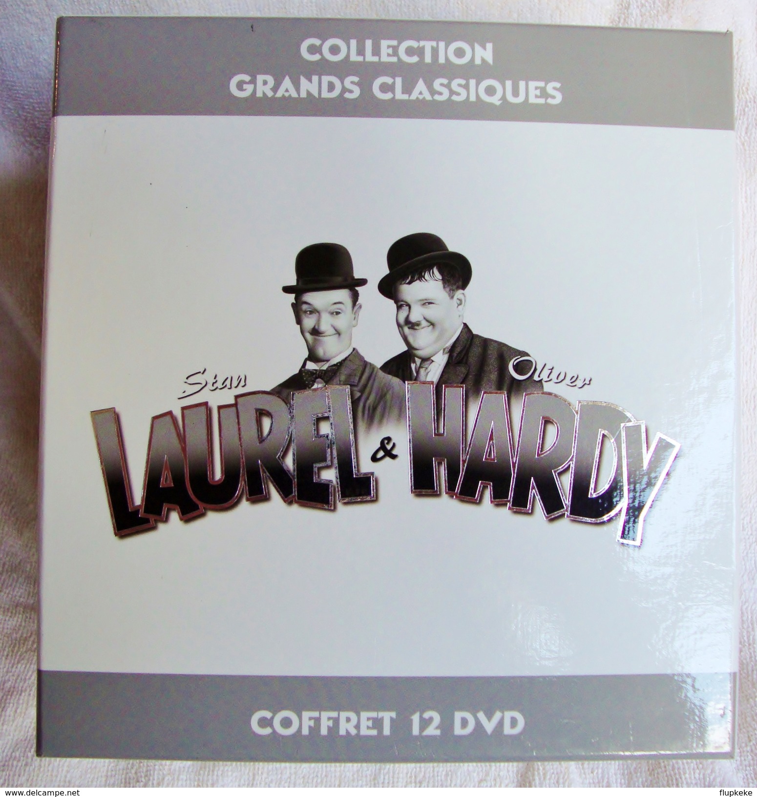 Dvd Zone 2 Stan Laurel & Oliver Hardy Coffret 12 DVD Universal Pictures  vf+Vostfr