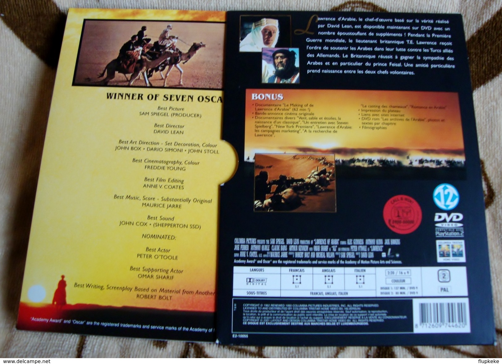 Dvd Zone 2 Lawrence D'Arabie (1962) Special Two Discs Limited Edition Lawrence Of Arabia Vf+Vostfr - History