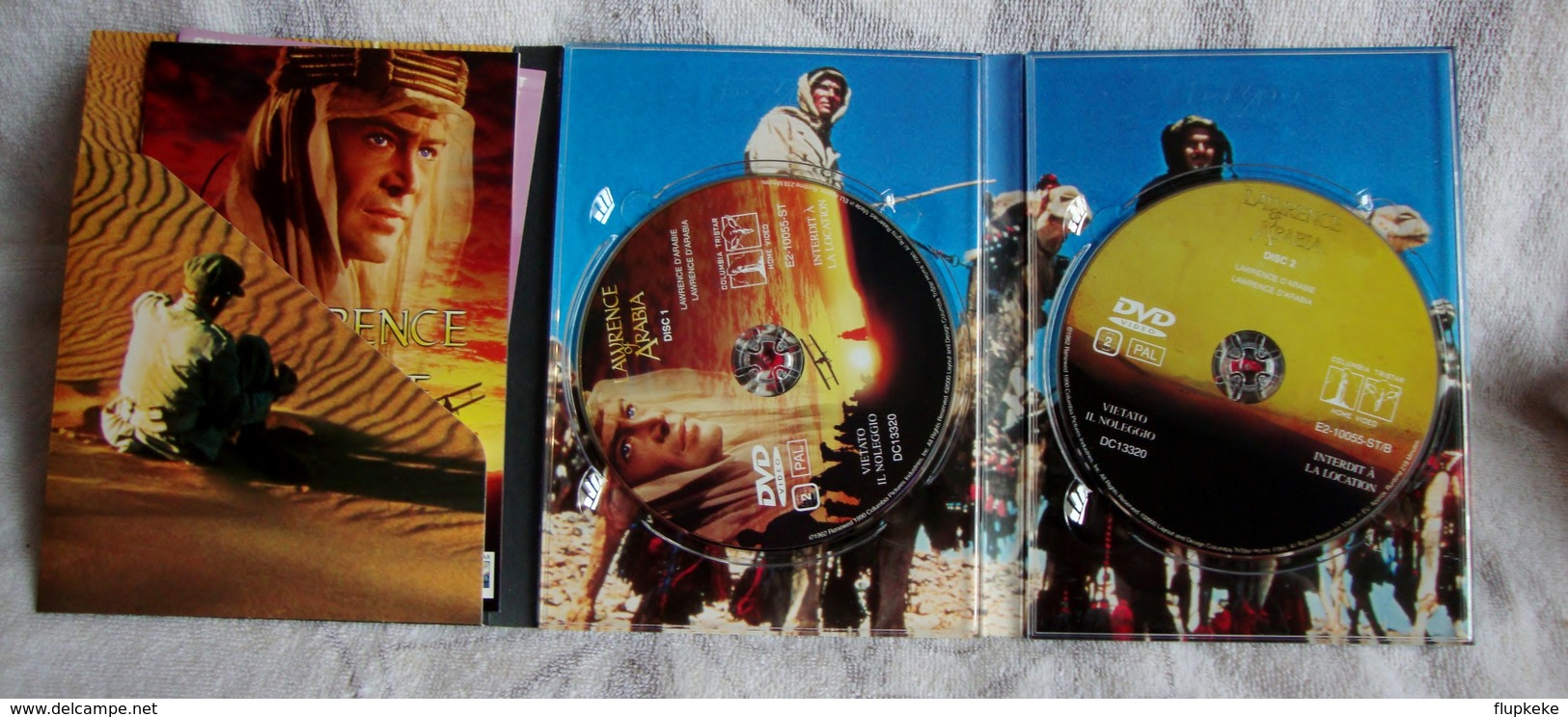 Dvd Zone 2 Lawrence d'Arabie (1962) Special Two Discs Limited Edition Lawrence of Arabia vf+Vostfr