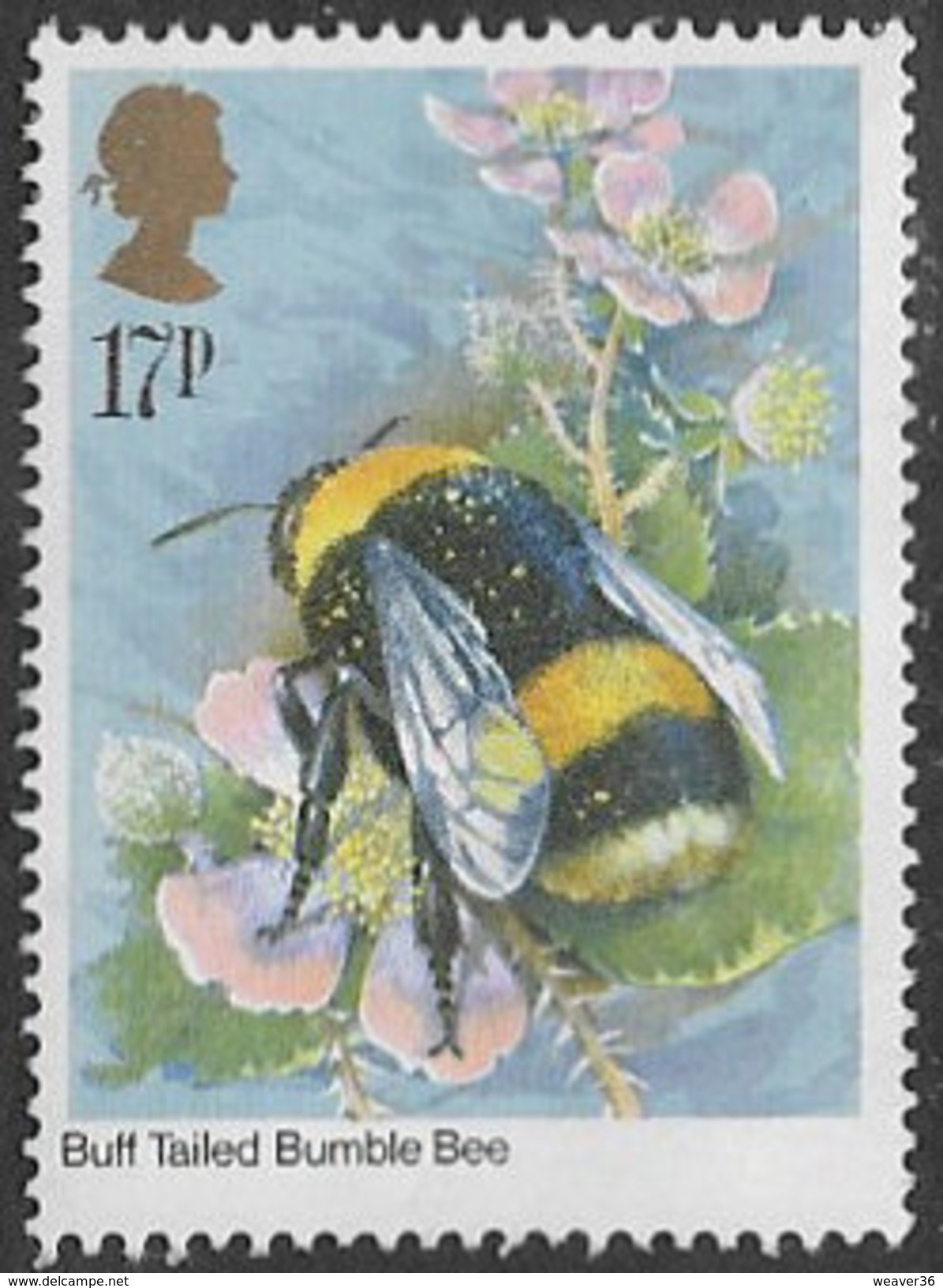 GB SG1277 1985 Insects 17p Unmounted Mint [33/28544/25D] - Unused Stamps