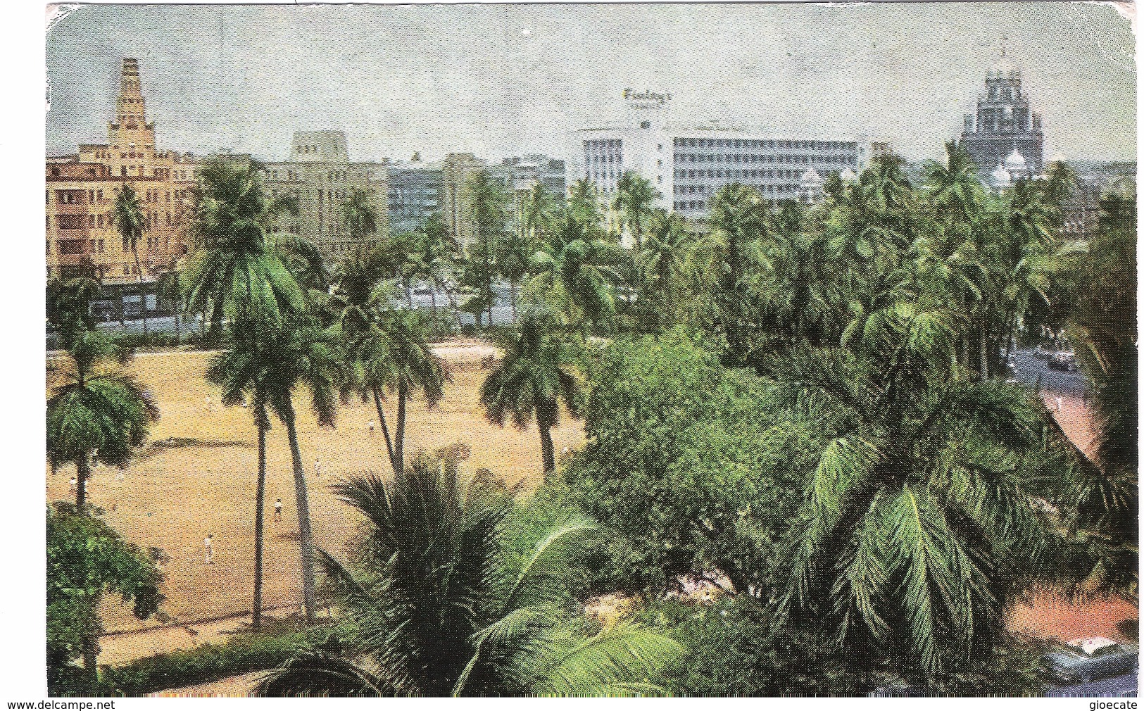 OVAL MIDAN - BOMBAY - INDIA - VIAGGIATA 1965 - (319) - India