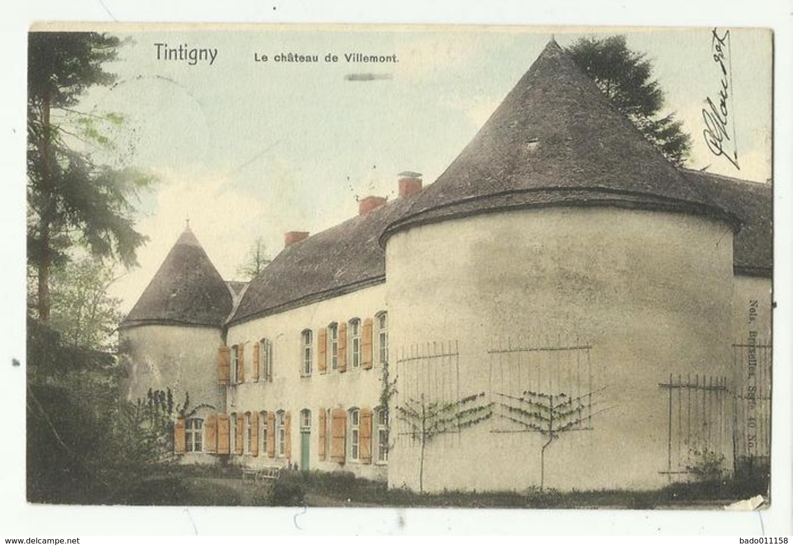 TINTIGNY - Château De Villemont - Nels 40 Couleur - Tintigny
