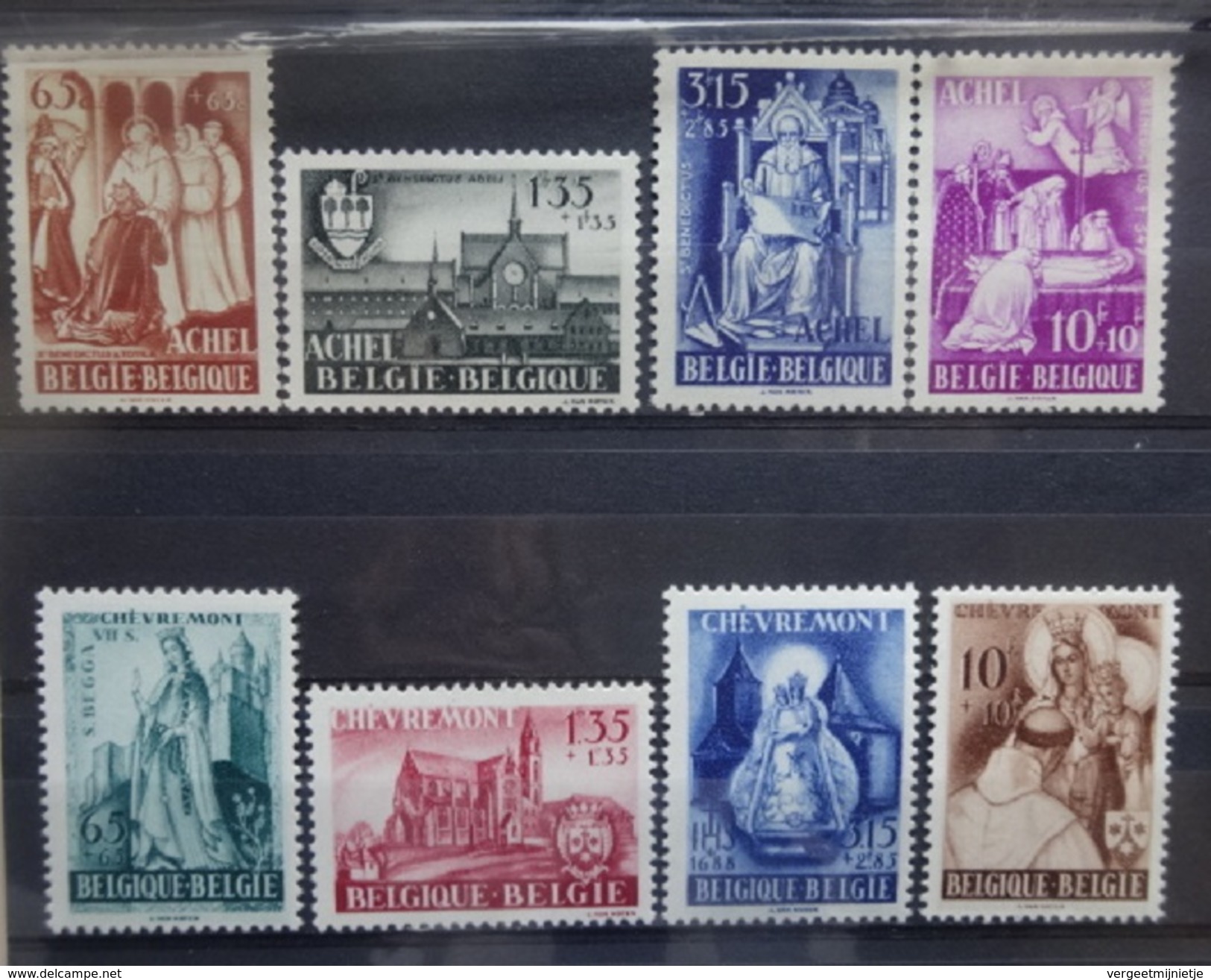 BELGIE   1948    Nr. 773-776 /  777 - 780       Postfris **       CW  35,00 - Ungebraucht