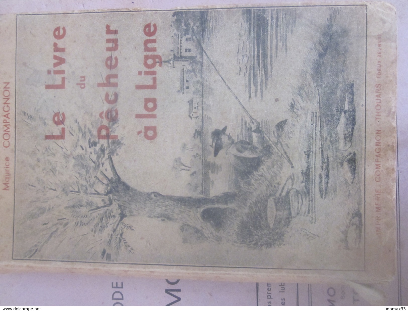 Le Livre Du Pecheur A La Ligne ,1937 - Chasse/Pêche