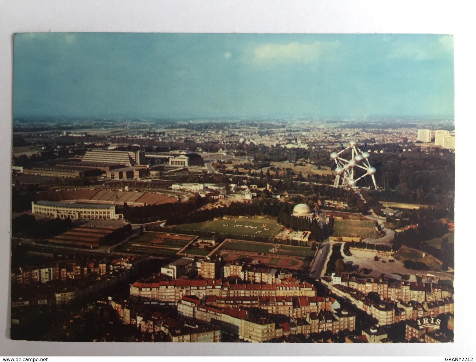 BRUXELLES  "vue Aérienne " - Panoramische Zichten, Meerdere Zichten