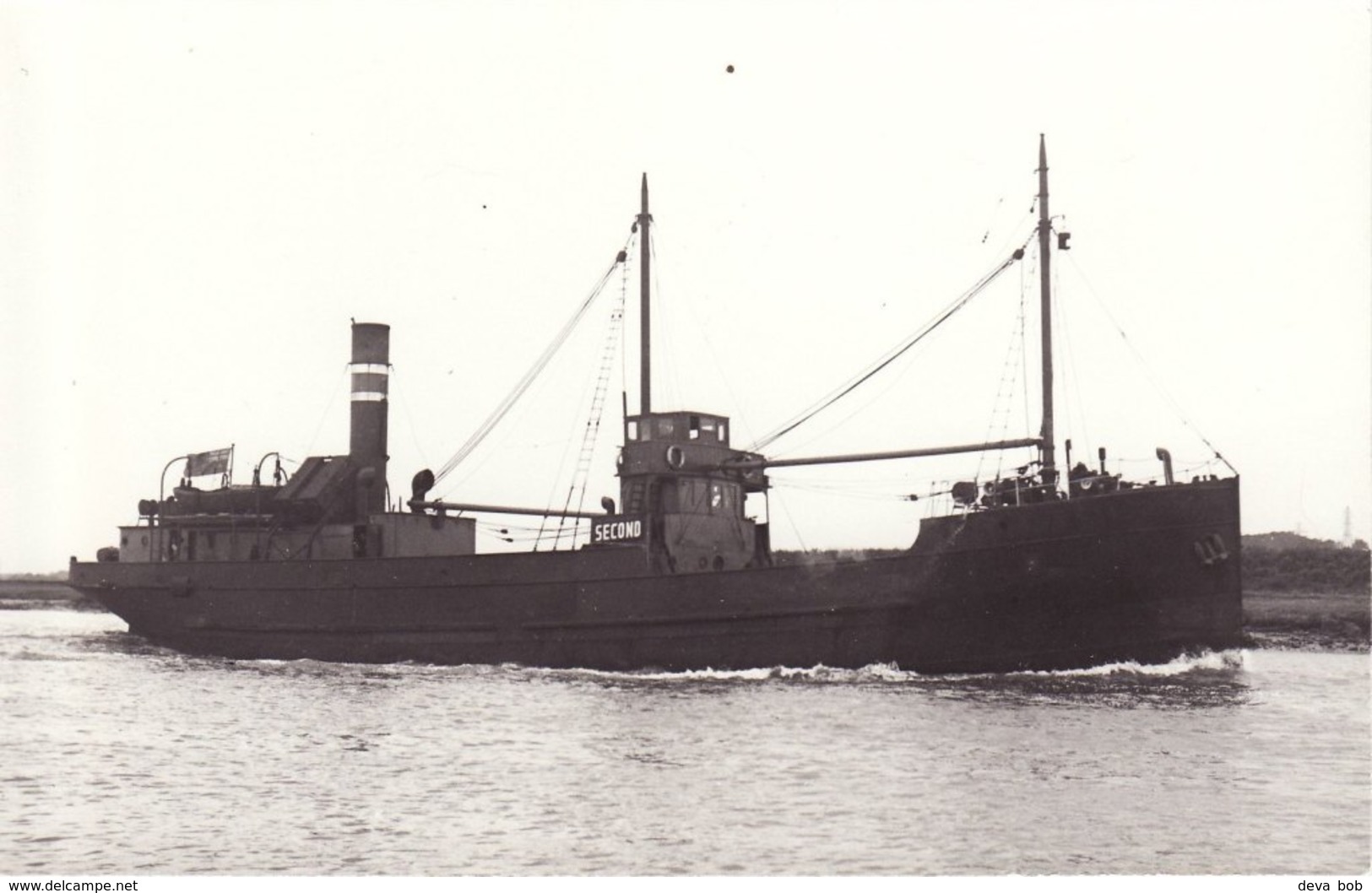 Ship Photo Coaster Isaac Stewart Preston River Ribble - Boats