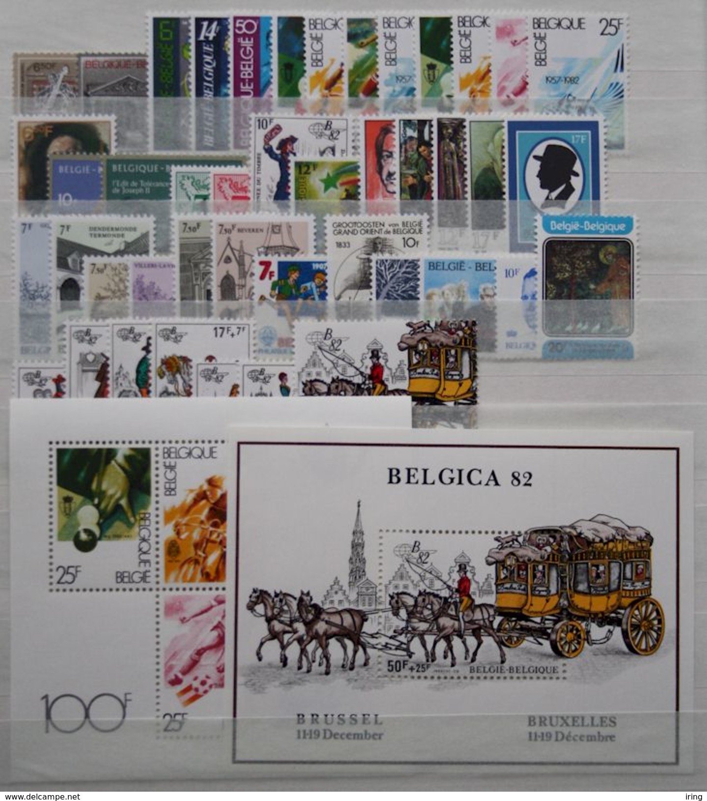 België - Belgique Jaar - Année 1982 ** MNH - Años Completos