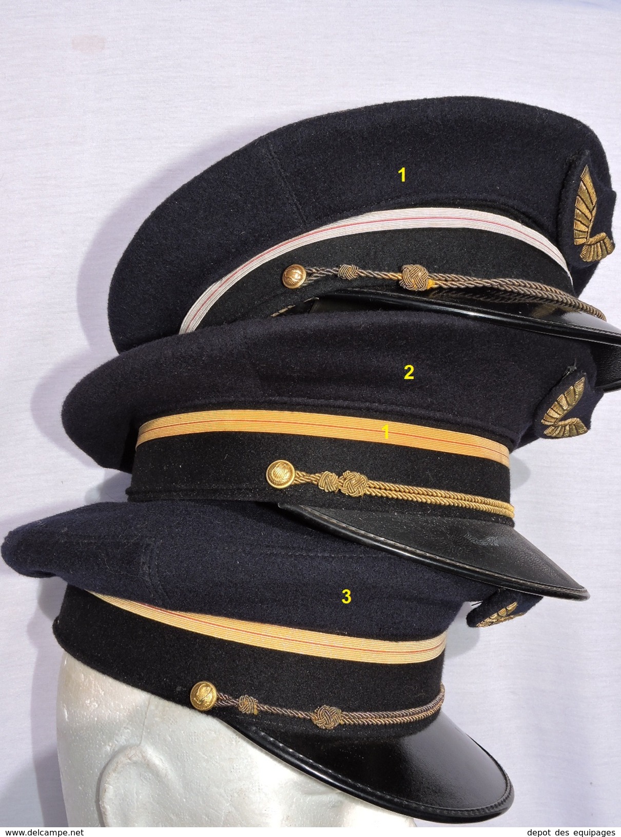 ANCIENNE CASQUETTE ARMEE de L'AIR - années 1950 - SUPERBE ETAT