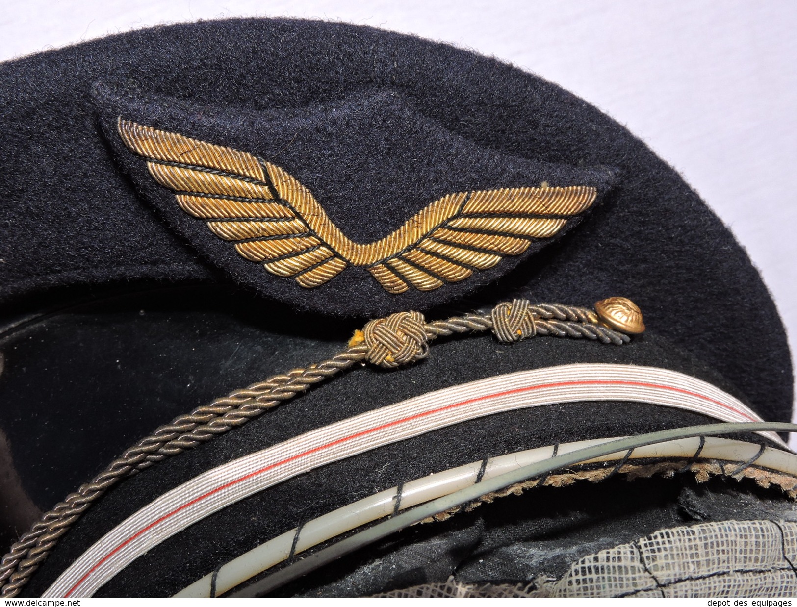 ANCIENNE CASQUETTE ARMEE de L'AIR - années 1950 - SUPERBE ETAT