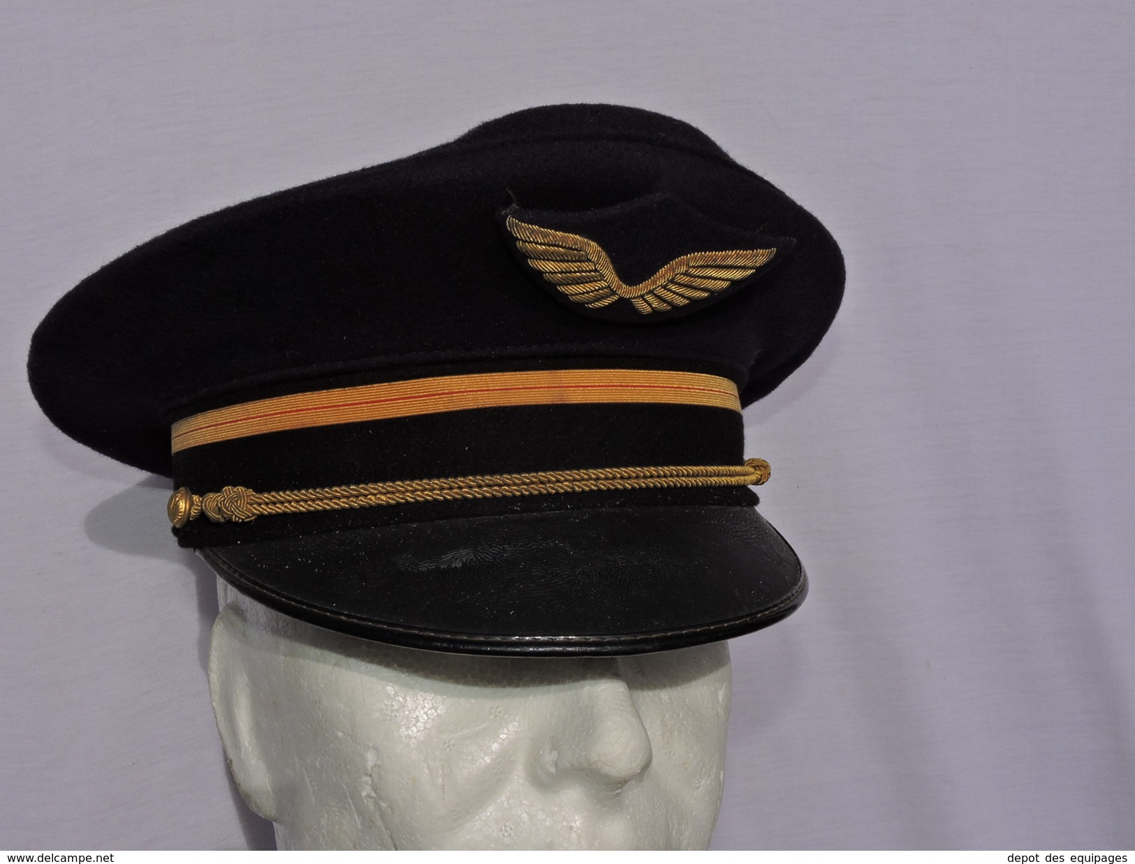 ANCIENNE CASQUETTE ARMEE de L'AIR - années 1960 - SUPERBE ETAT #.2