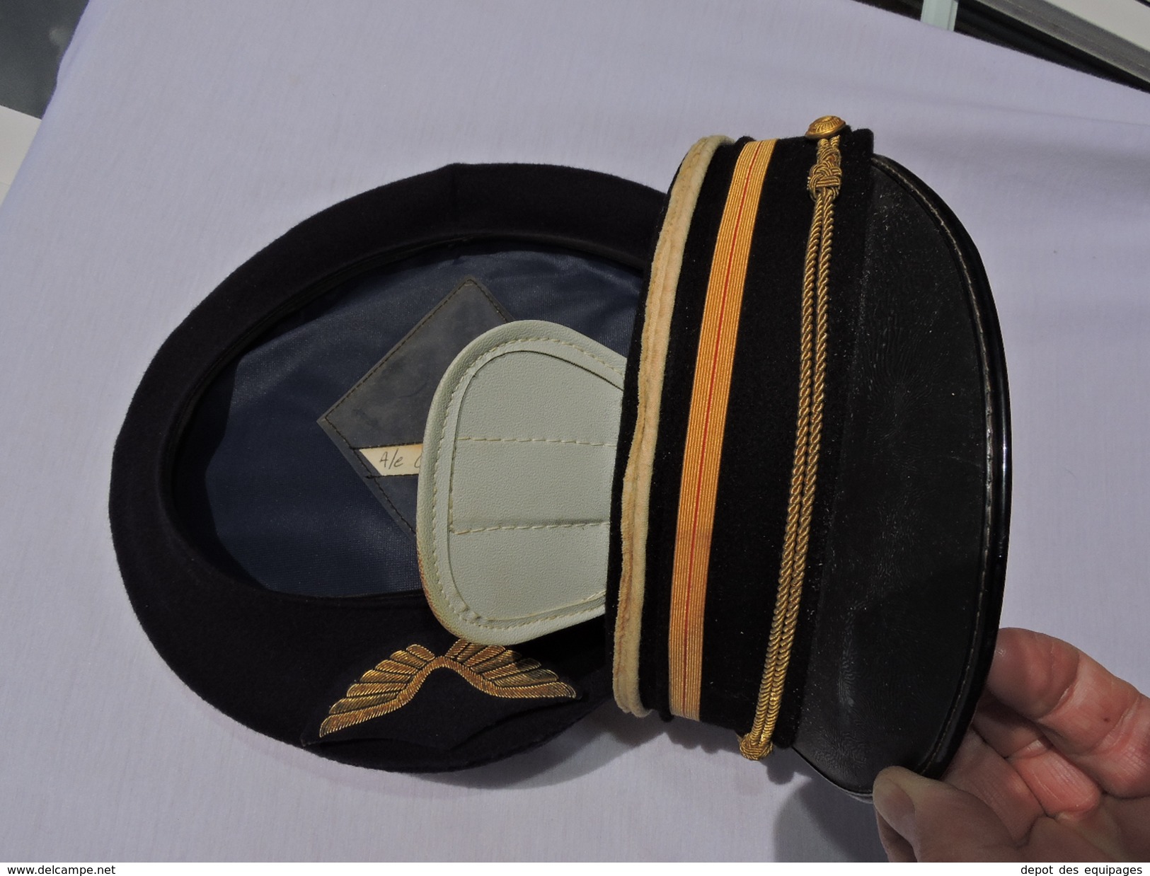 ANCIENNE CASQUETTE ARMEE de L'AIR - années 1960 - SUPERBE ETAT #.2