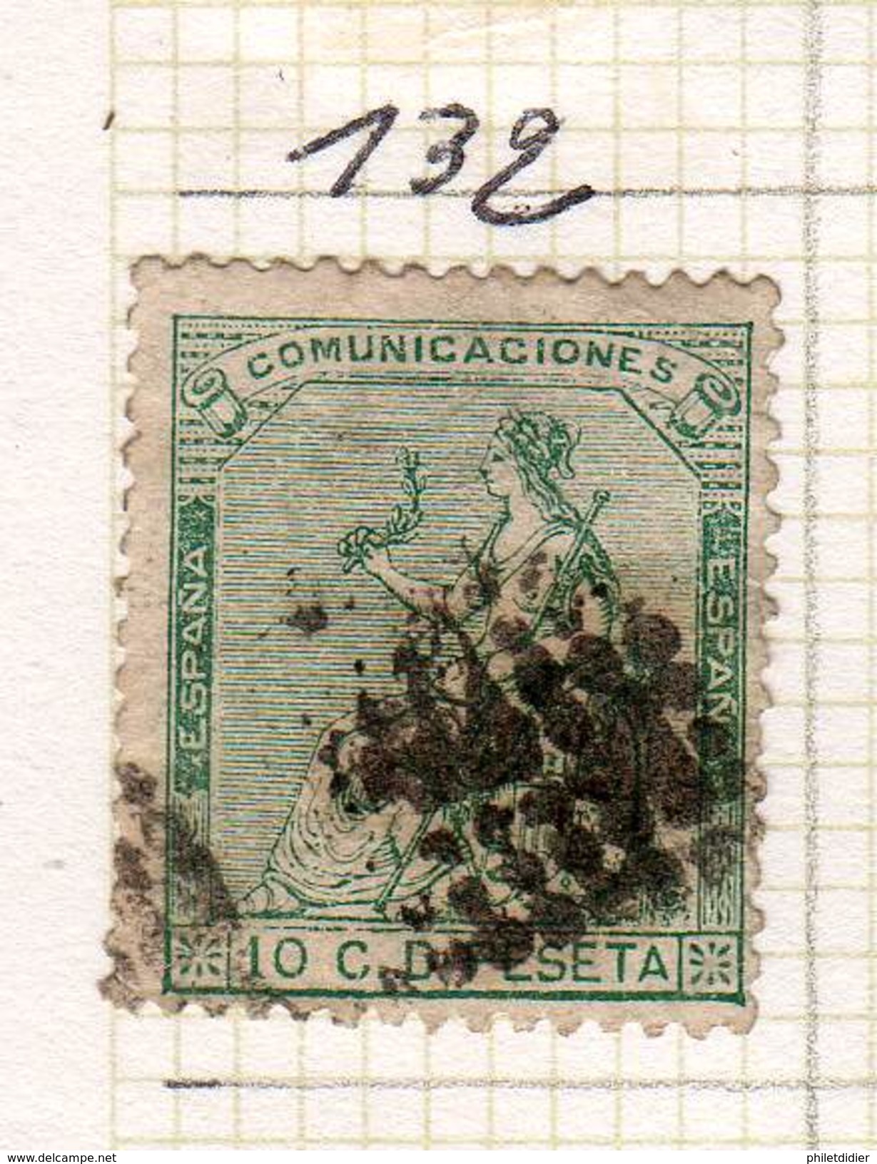 ESPAGNE YT 132 - Used Stamps