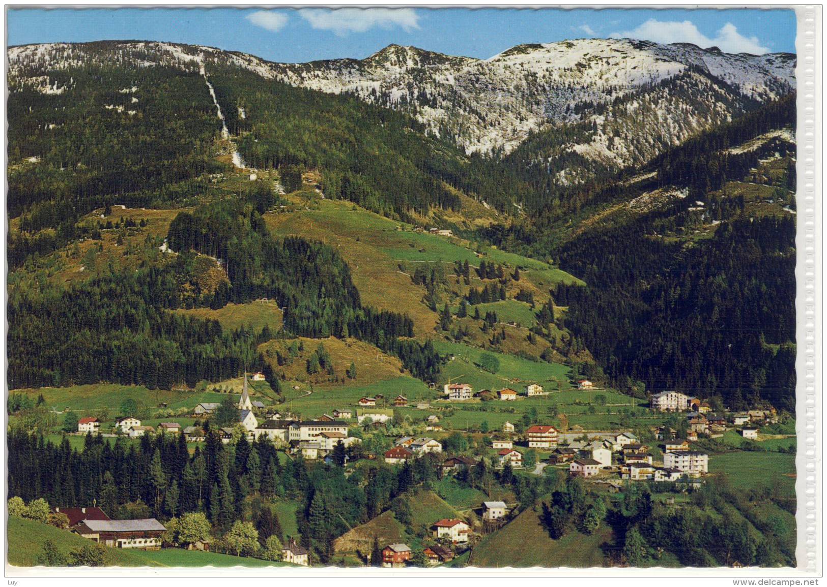 WAGRAIN KIRCHBODEN  Panorama M. Kirche, Grießkareck, - Wagrain