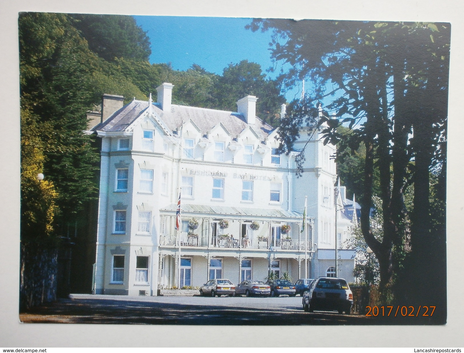 Postcard The Fishguard Bay Hotel Pembrokeshire Wales My Ref B2482 - Pembrokeshire