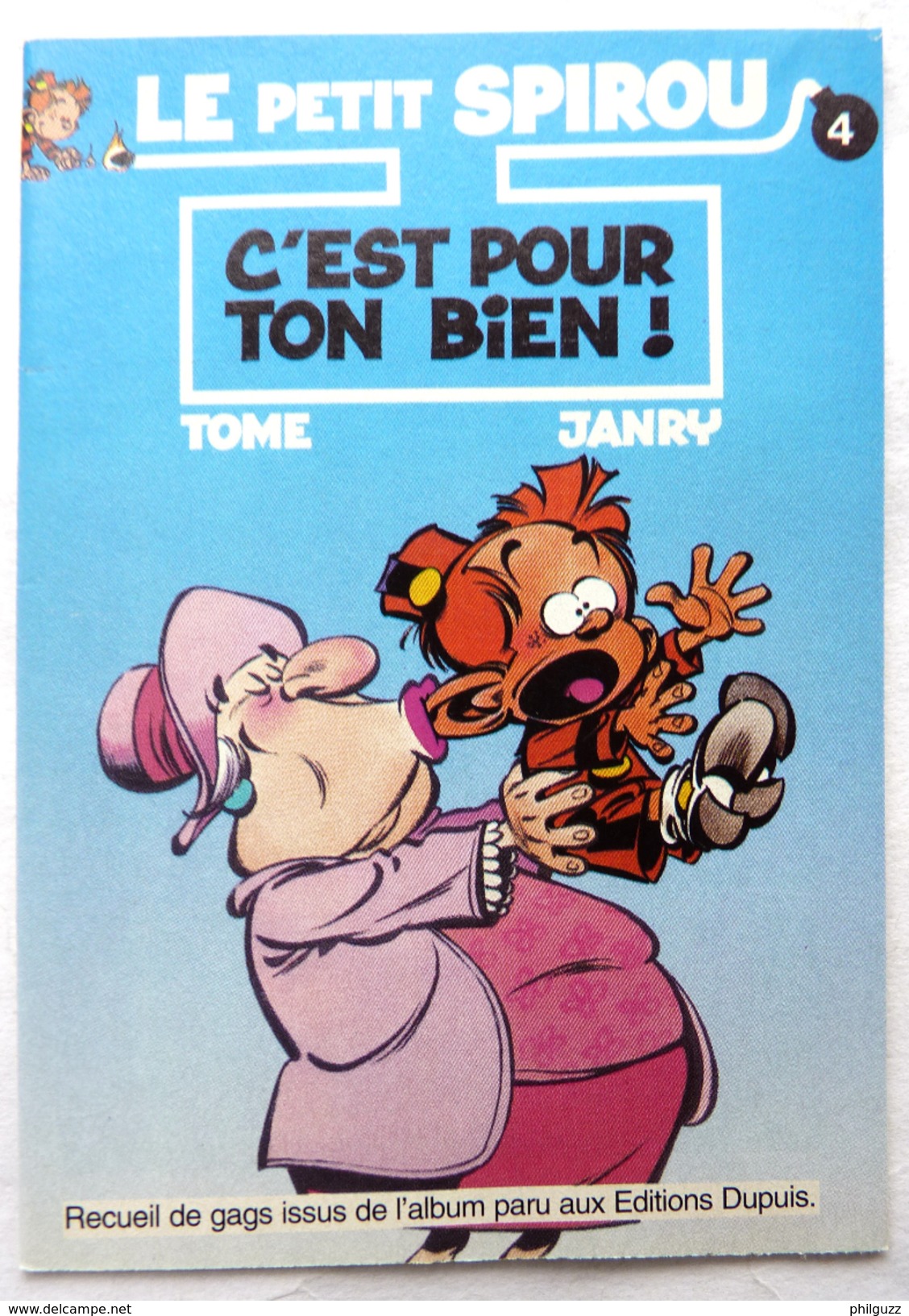 ALBUM BANDES DESSINEES PUBLICITAIRE HARRY'S LE PËTIT SPIROU T4 TOME ET JANRY 1996 (1) - Petit Spirou, Le