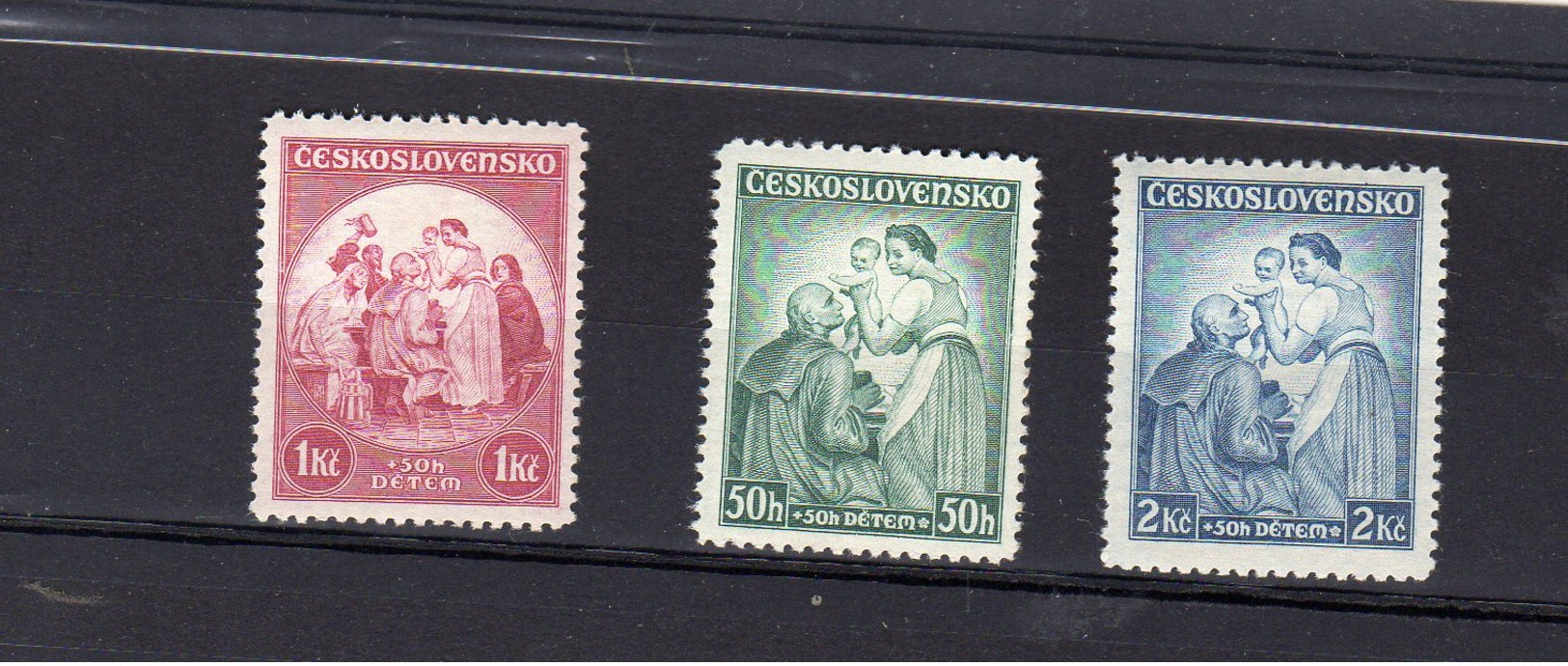 1936 Enfance Y 303 -305 **   Mi 342- 344 ** - Nuevos