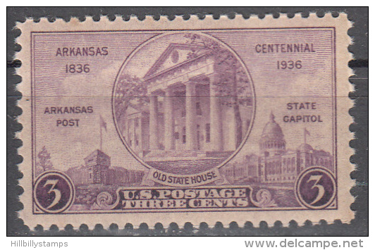 United States     Scott No   782   Mnh      Year   1936 - Unused Stamps