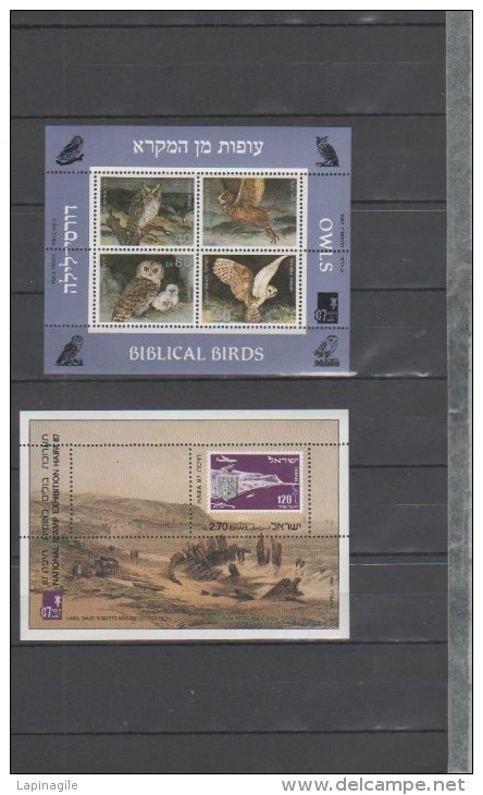 ISRAEL 1987 ANNEE COMPLETE NEUVE** MNH Manque BF 36 - Années Complètes