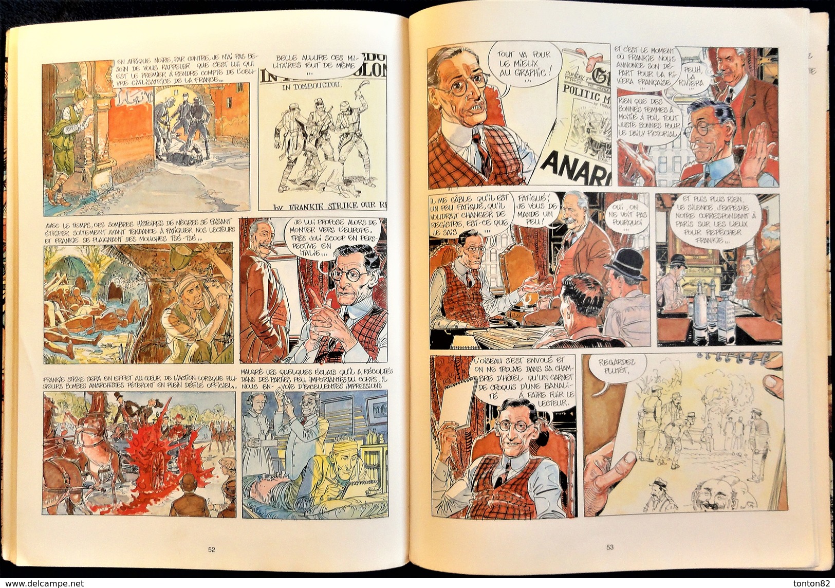 Jules BOUCQ - Point de fuite pour les braves - Éditions Casterman / Studio - à Suivre  - ( E.O. 1986 ) .