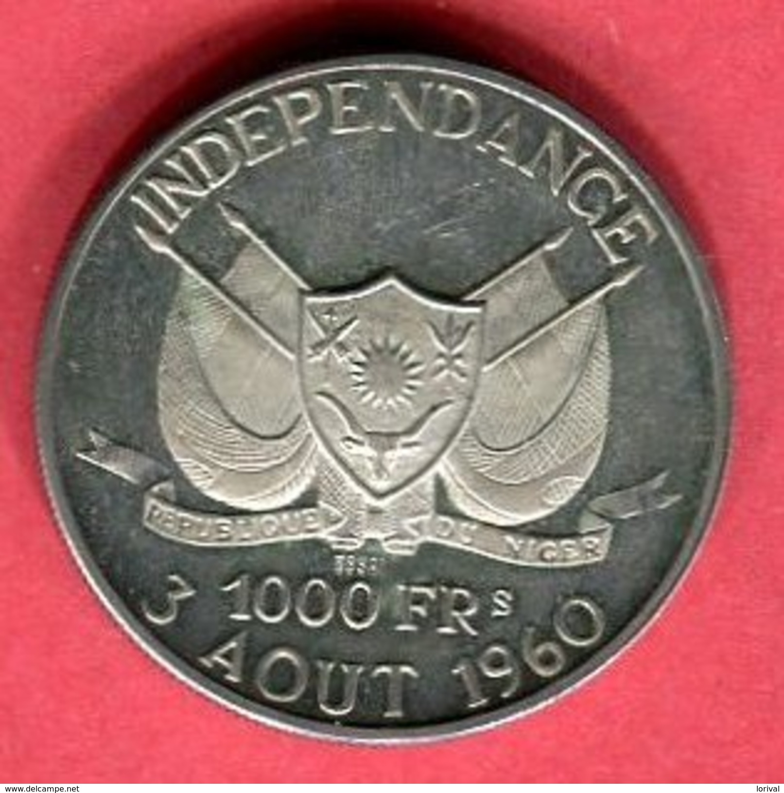 § 1000 FR INDEPENDANCE ( KM 6) TTB+ 75 - Níger