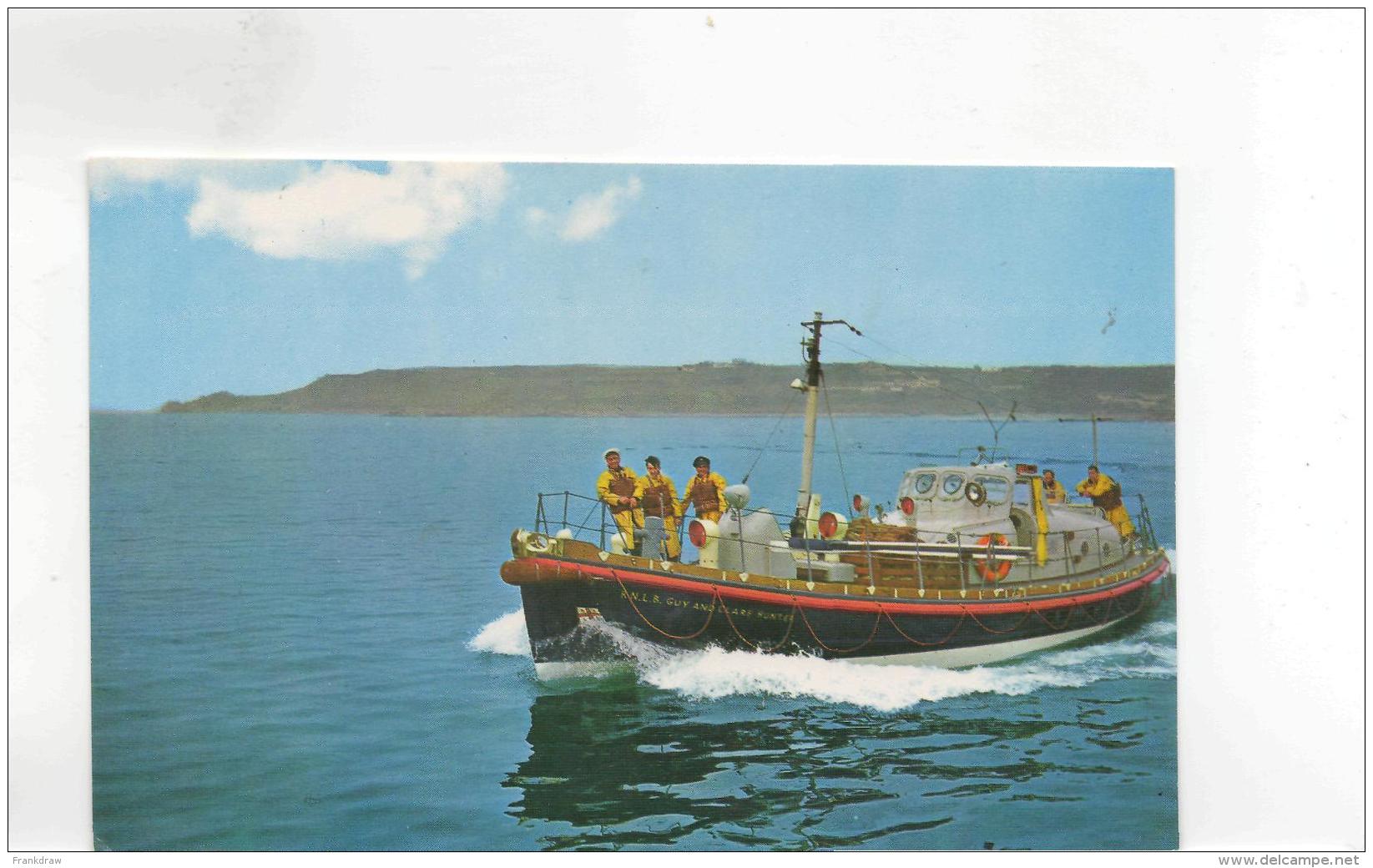 Postcard - The St.Mary's Isles Of Scilly Lifeboat Card No.1905 Very Good - Non Classés