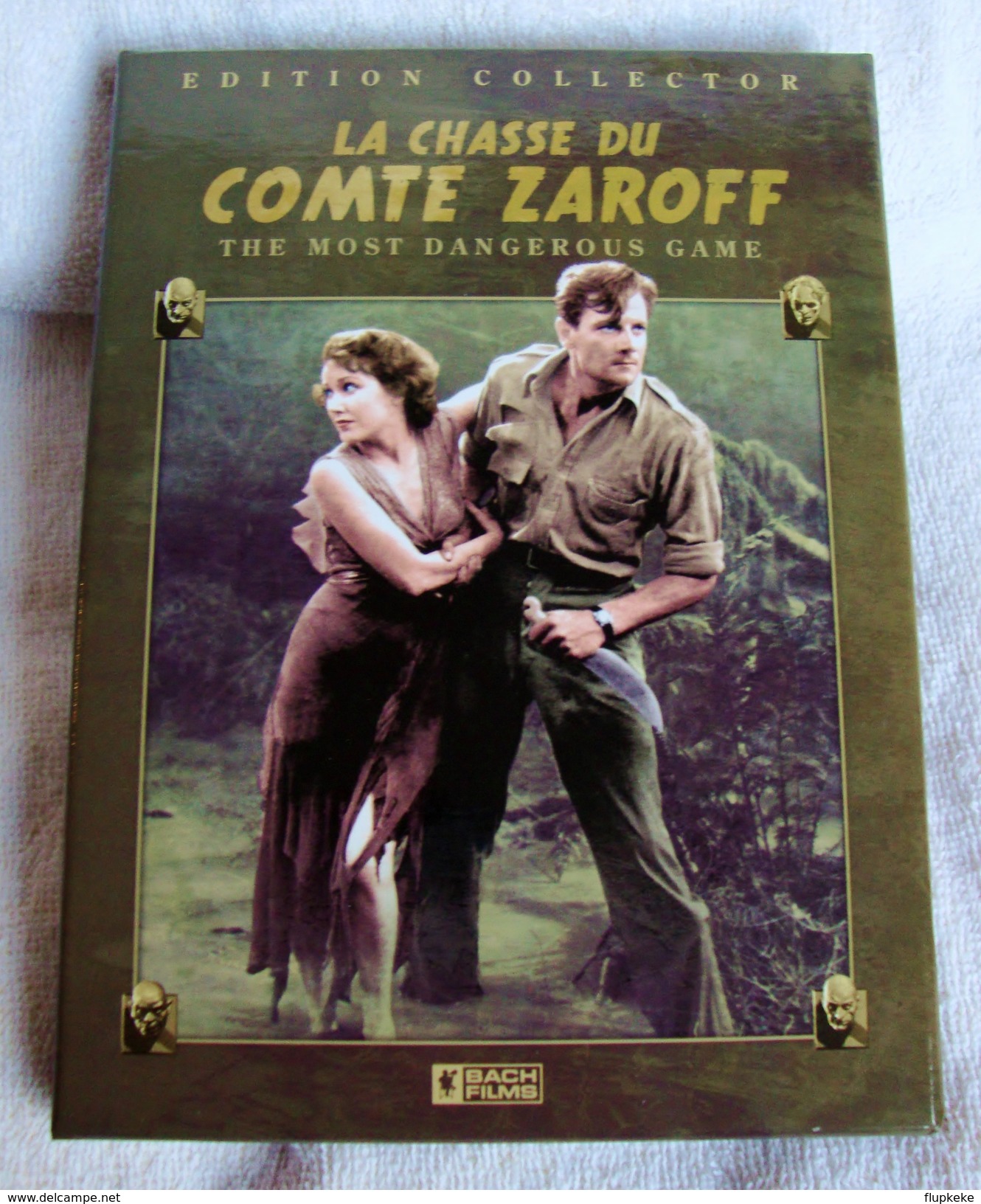 Dvd Zone 2 La Chasse Du Comte Zaroff (1932) Edition Collector The Most Dangerous Game Bach Film Rare ! Vostfr - Classiques