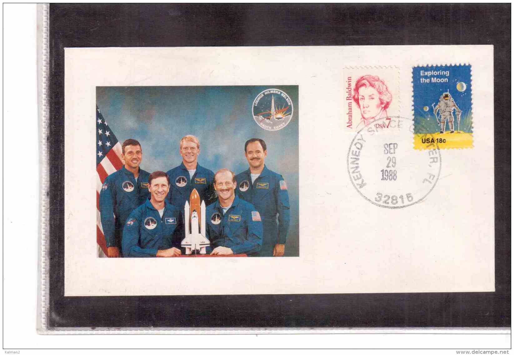 TEM9006   -   KENNEDY SPACE CENTER 29.9.1988     / - USA