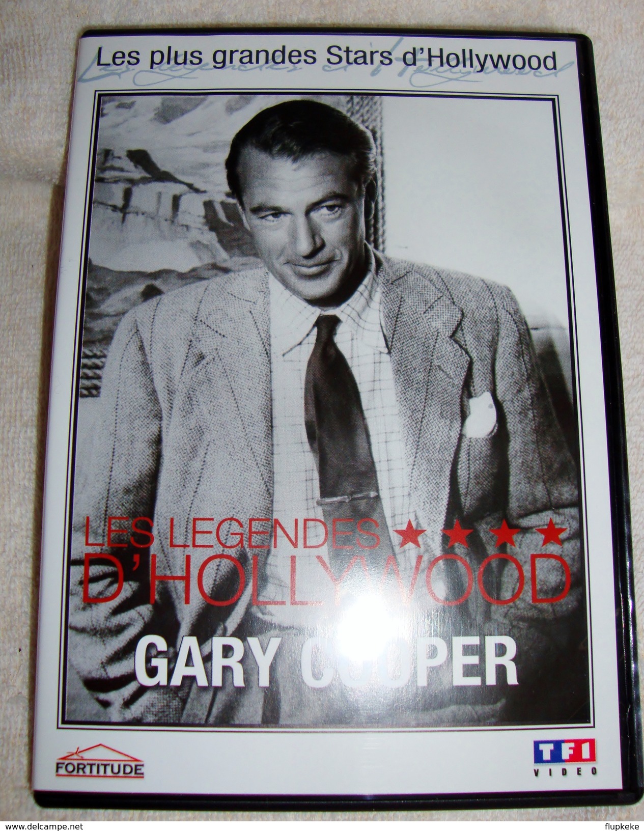 Dvd Zone 2 Les Légendes D'Hollywood Robert Mitchum, Cary Grant, Gary Cooper, Gregory Peck Firtitude Tf1 (2007) 4 Dvd Vos - Documentary