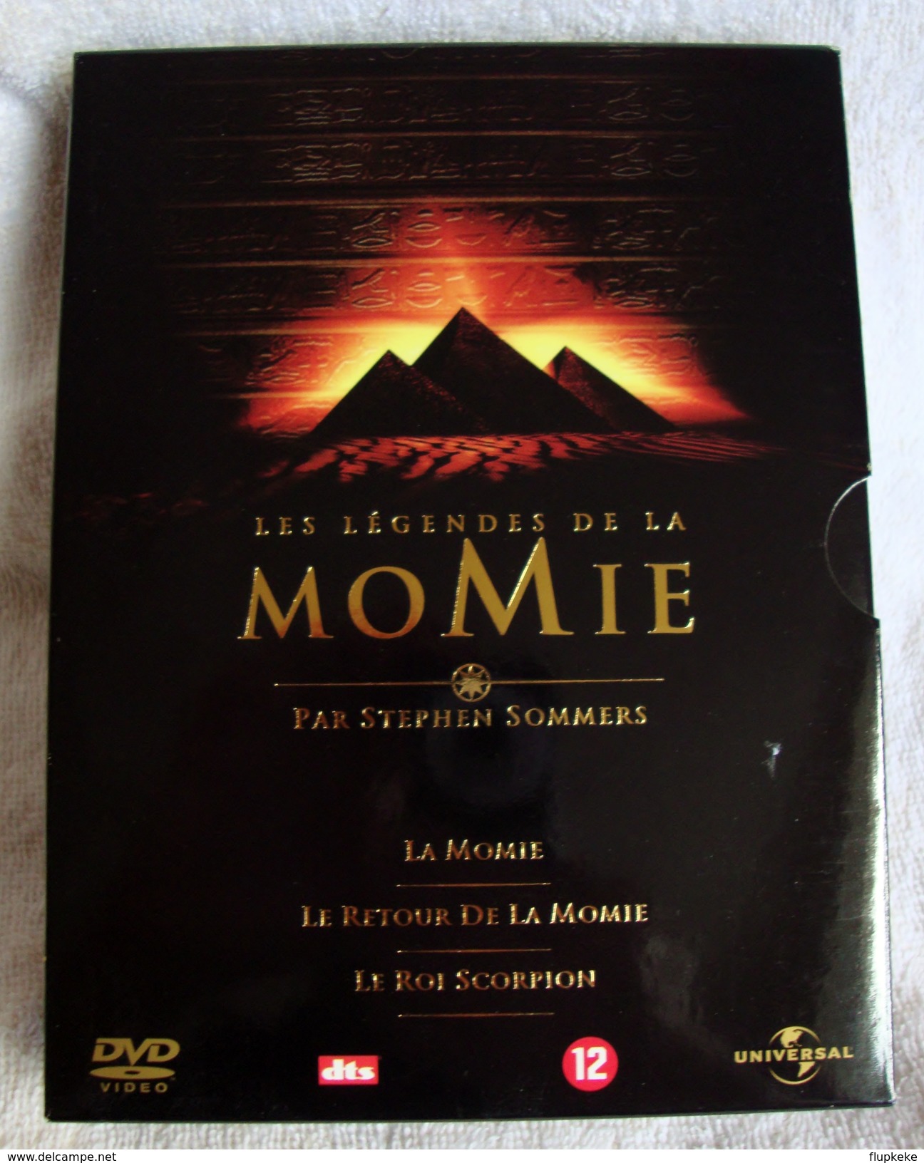 Dvd Zone 2 Les Légendes de La Momie 5 DVD The Mummy + The Mummy Returns + The Scorpion King  vf+Vostfr