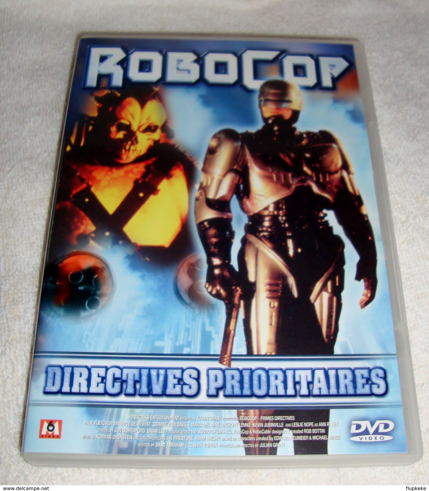 Dvd Zone 2  Robocop Directives Prioritaires Vol. 1 Robocop: Prime Directives (2000) Vf+Vostfr - Sciences-Fictions Et Fantaisie