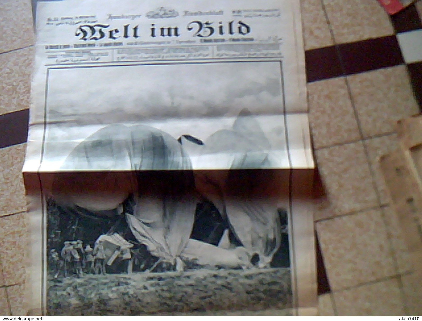 Militaria.1914/1919 Journal De Guerre Allemand WELT IM BILD20 Octobre 1915    Ecrit En Plusieurs Langues - Allemand