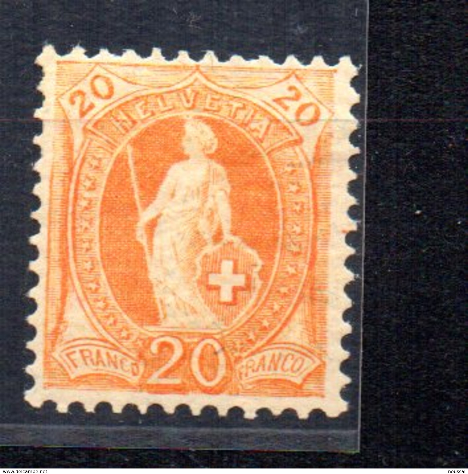 Sello Nº 71 Suiza - Unused Stamps