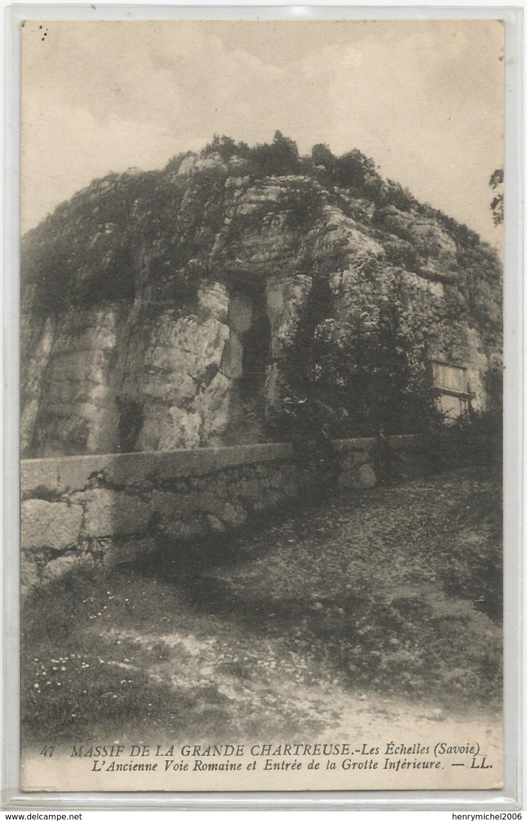 73 - Savoie - Les échelles Ancienne Voie Romaine Et Entrée De La Grotte Inférieure - Les Echelles